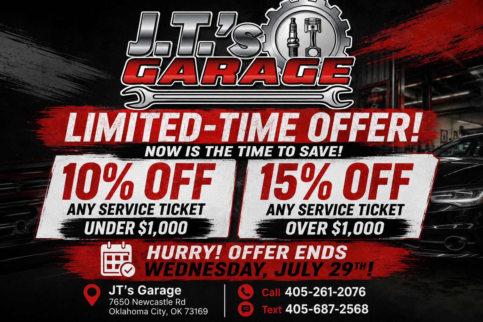J.T.'s Garage | Oklahoma City OK