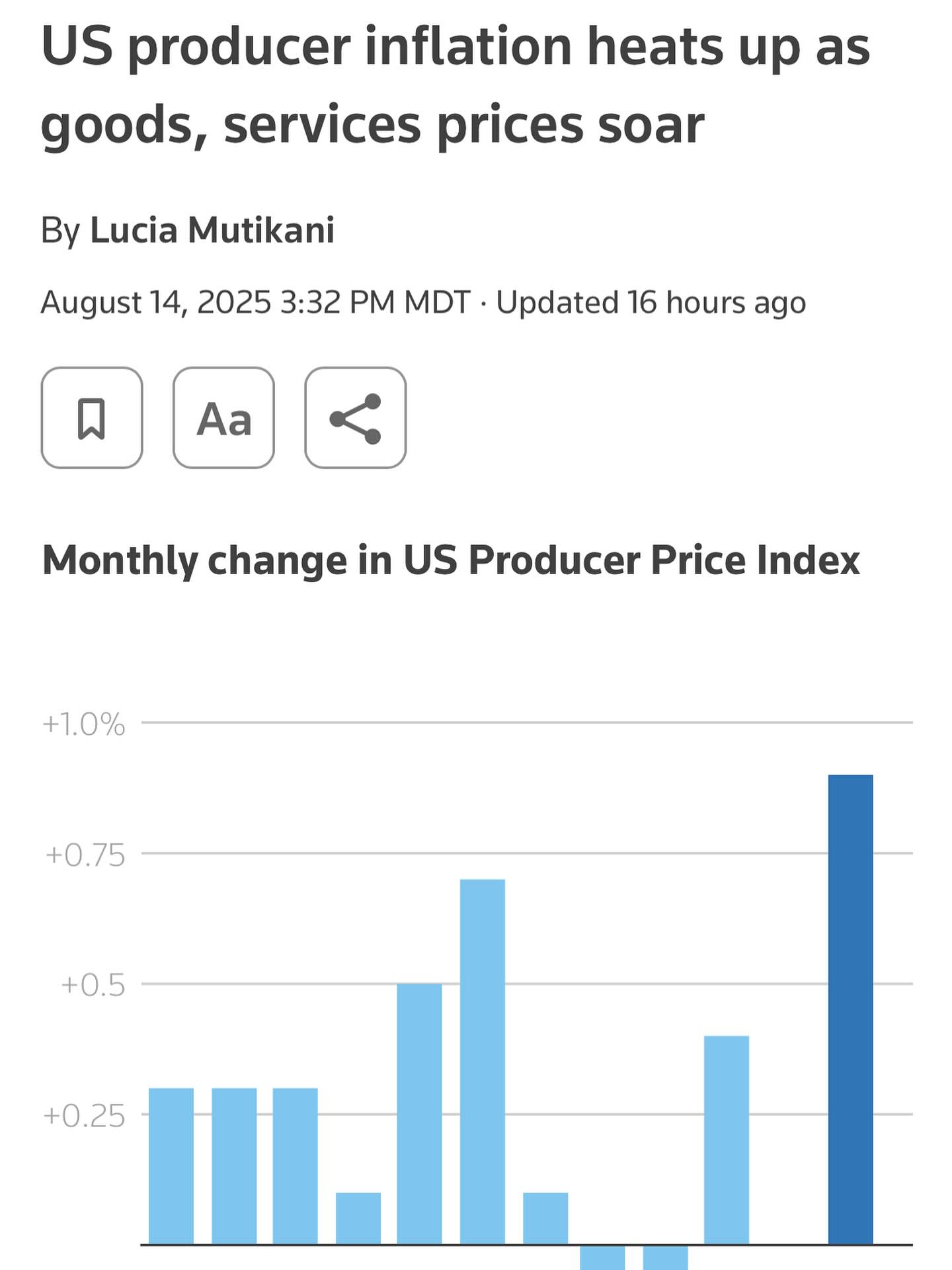 💥 July PPI Shock: Not Great... - Justin Benge - NMLS #1524876 | Facebook
