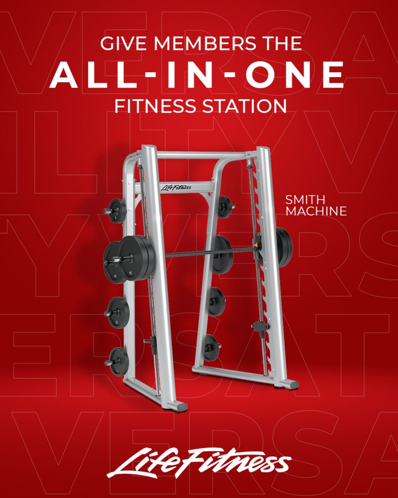 Impex - The Life Fitness Smith Machine is built for versatility ...