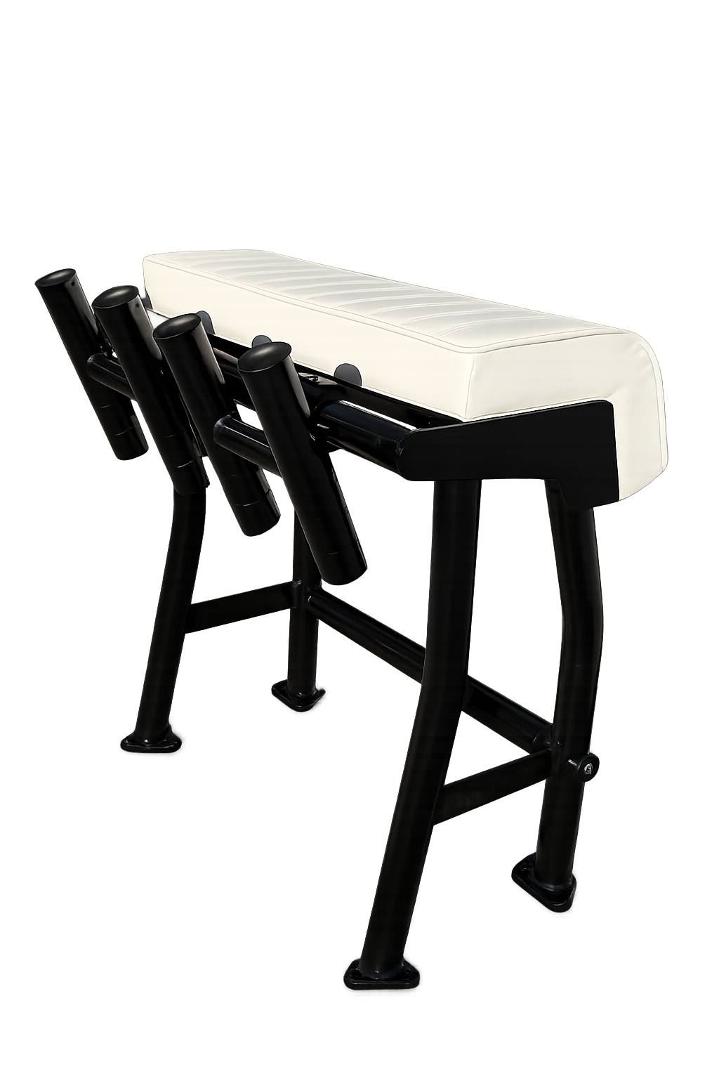 Dolphin Pro Leaning Post Anodized, Center Console Boat Seat, Rod Holder ...