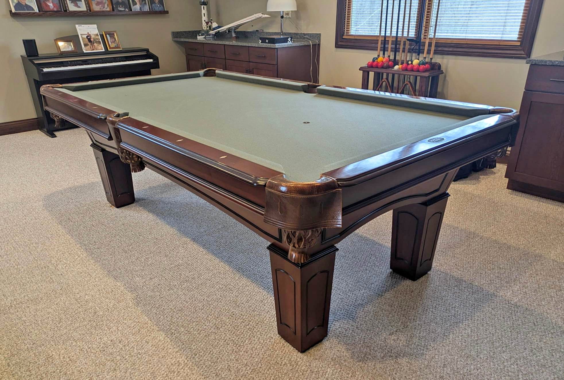 8’ Spencer Marsten Pool Table-Delivered and Installed-Any Color New ...