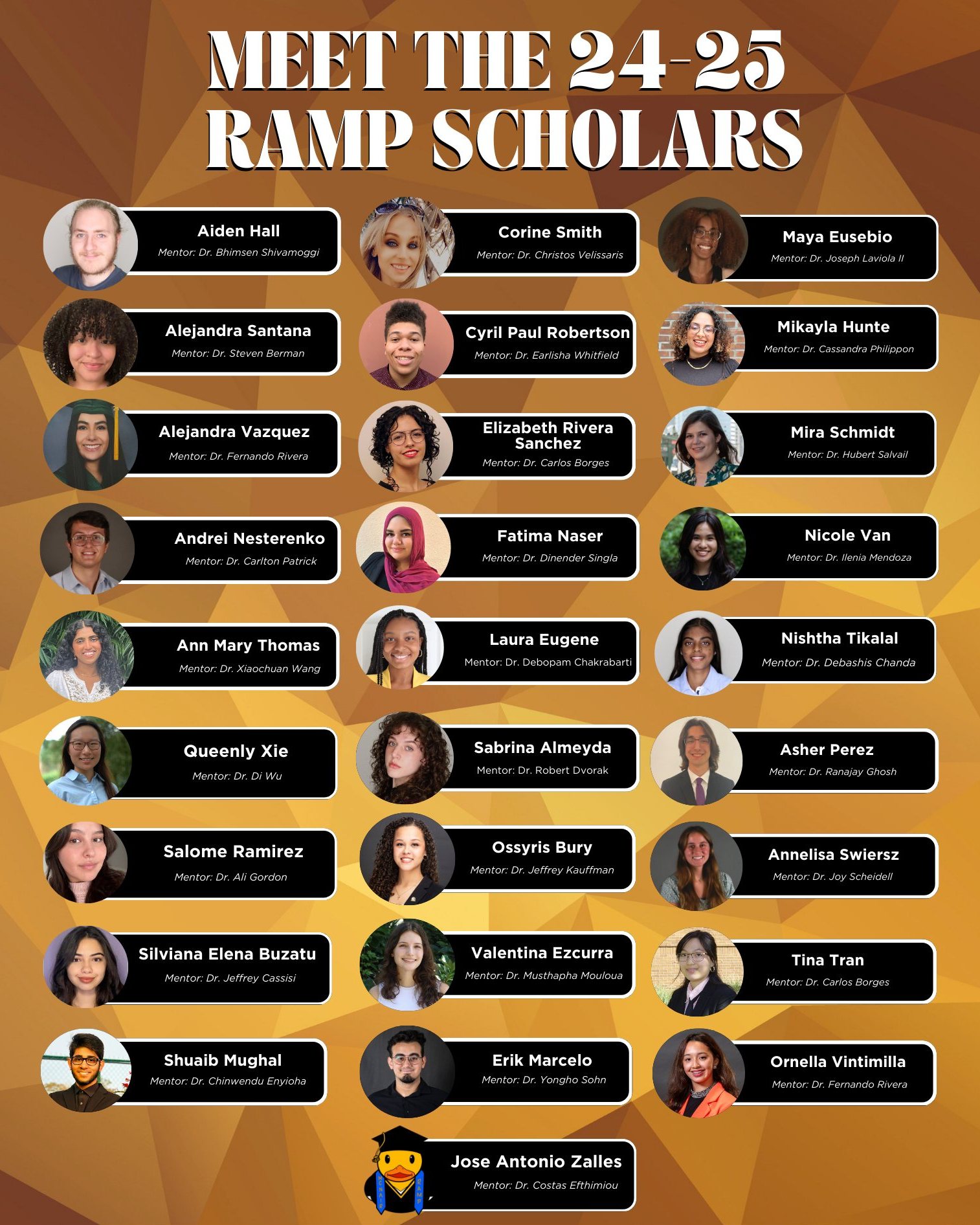 UCF - The RAMP Scholars are BEAMing and RAMPing at AAP! The Research ...