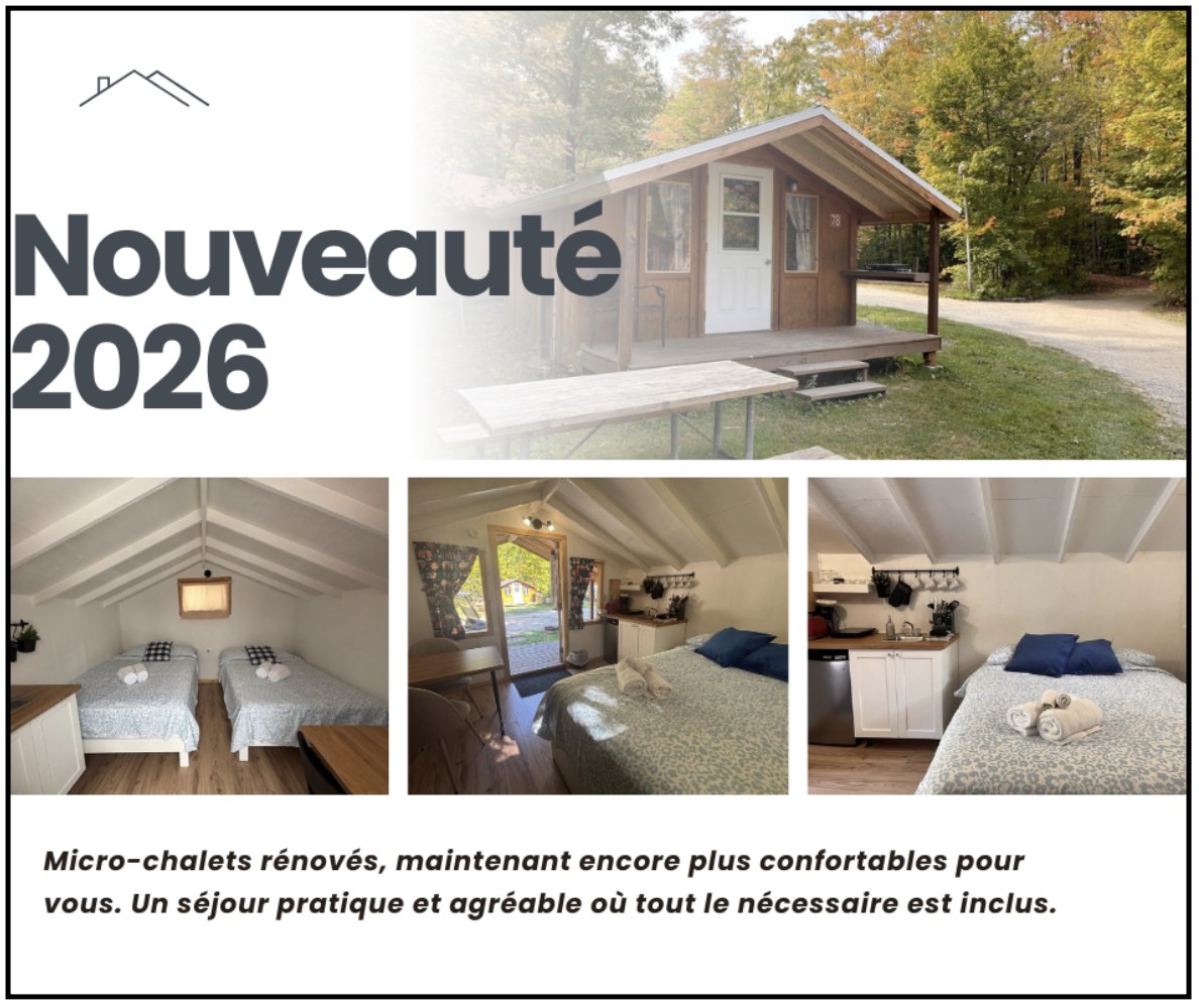 Camping Lac St-Augustin - Arrivés au Québec, un couple Français vivent ...