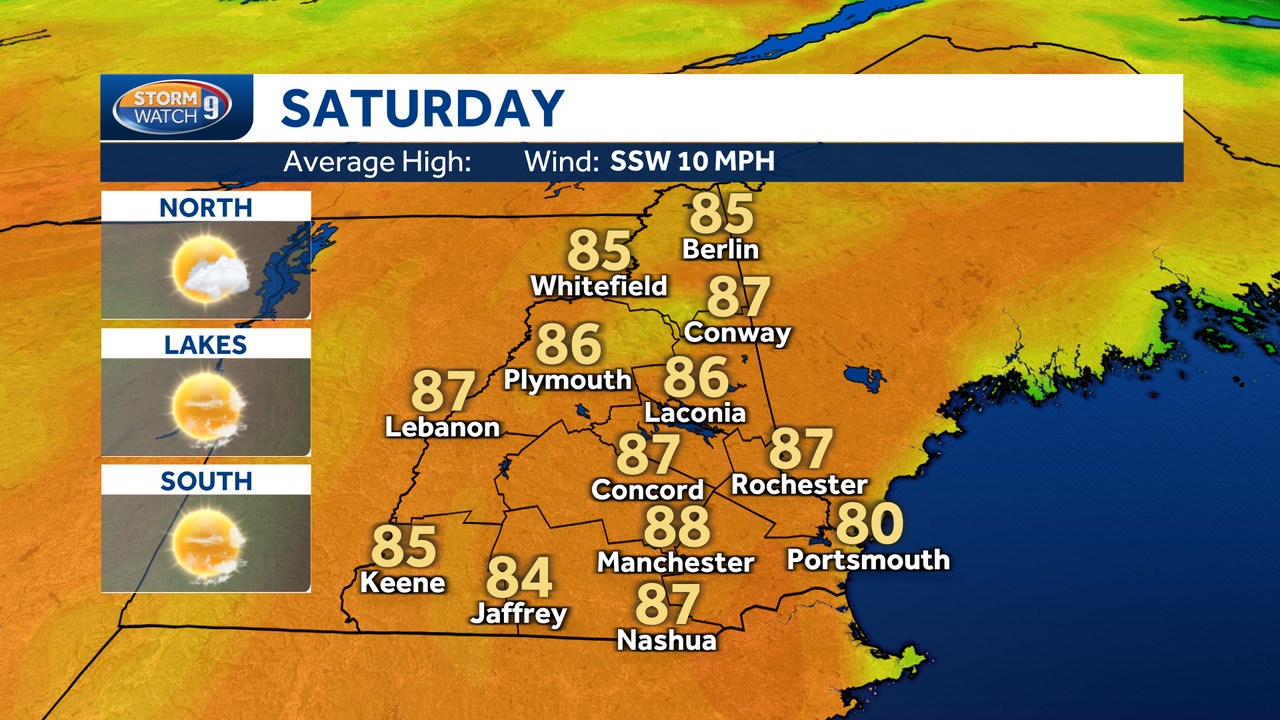 WMUR Weather Updates