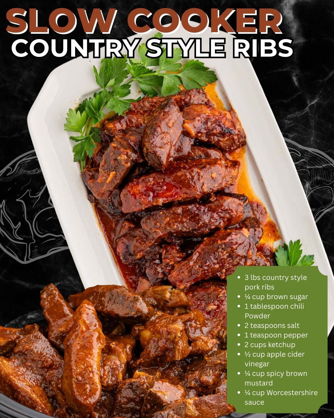 Eating - Make fall-off-the-bone Slow Cooker Country Style Ribs with 10 ...