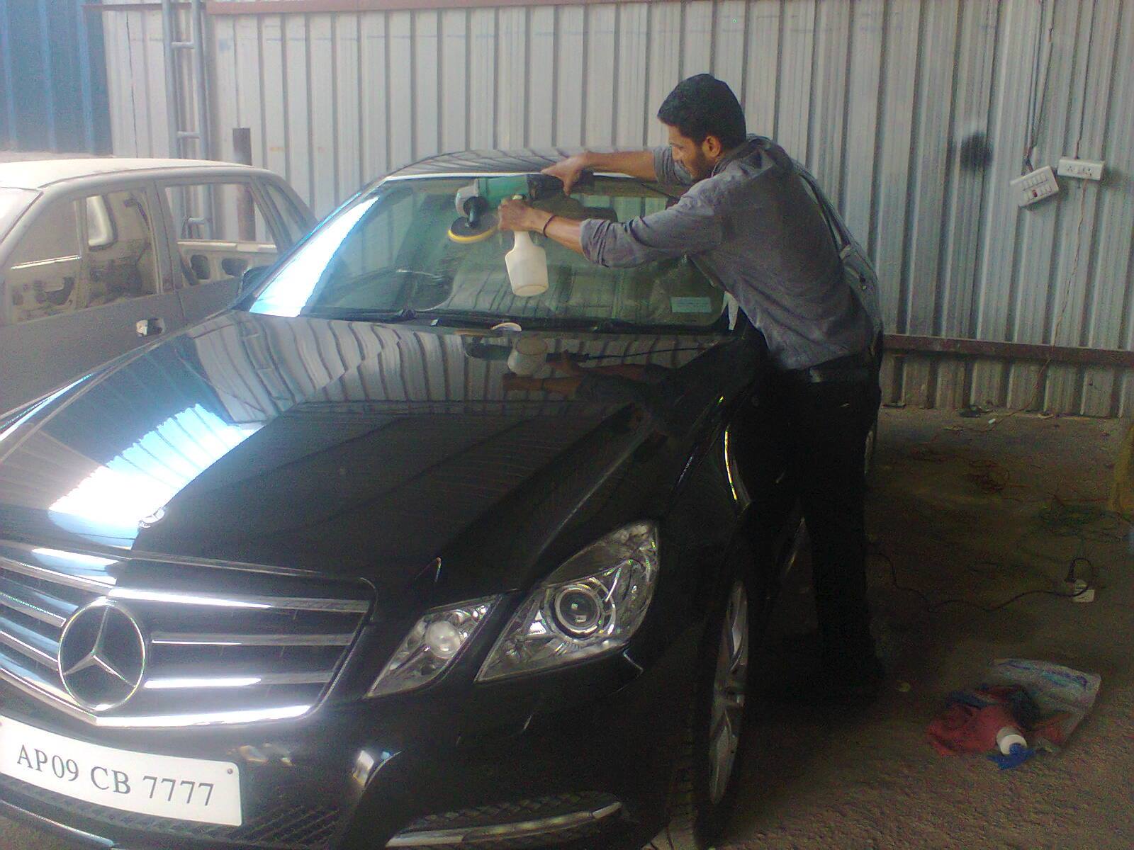 Rashed Car Glass Restore Hyderabad, Teflon Coating & Headlamps Polish ...
