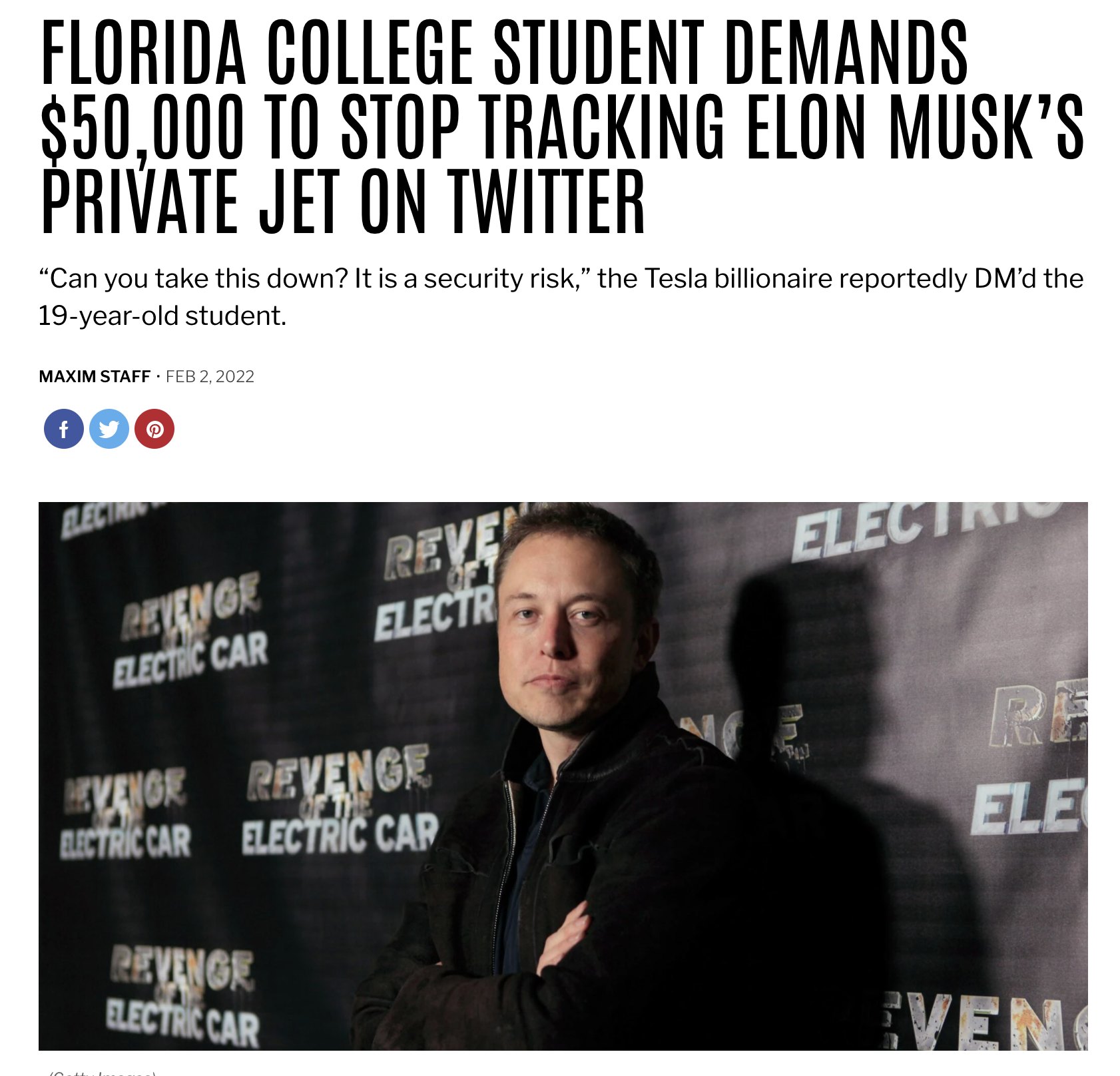 半路工程師在矽谷 - 教主 Elon Musk 的私人行蹤 最近教主 Elon Musk 希望一個 19...