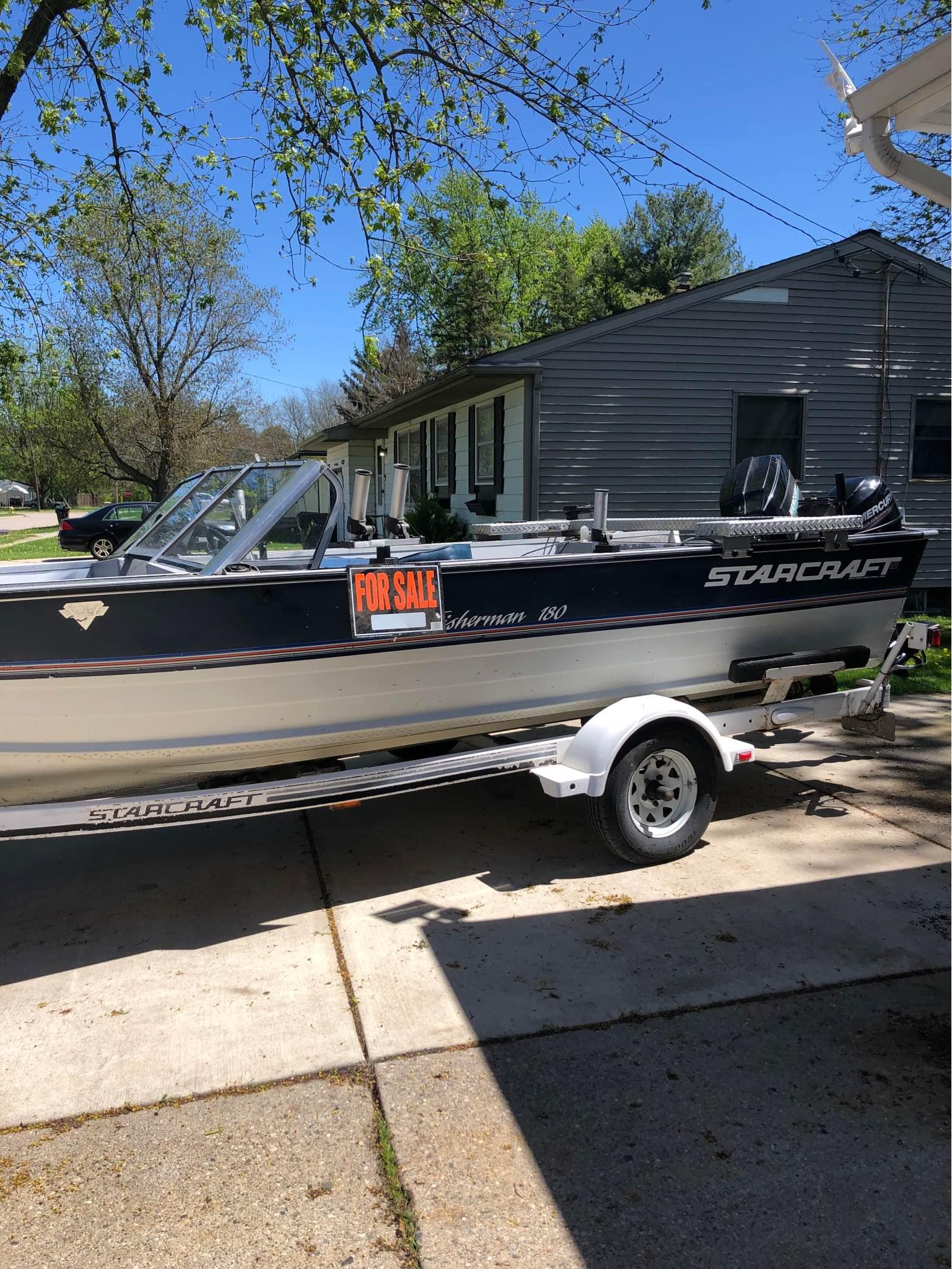 1990 StarCraft Superfisherman 18ft - Boats - Charlotte, Michigan ...