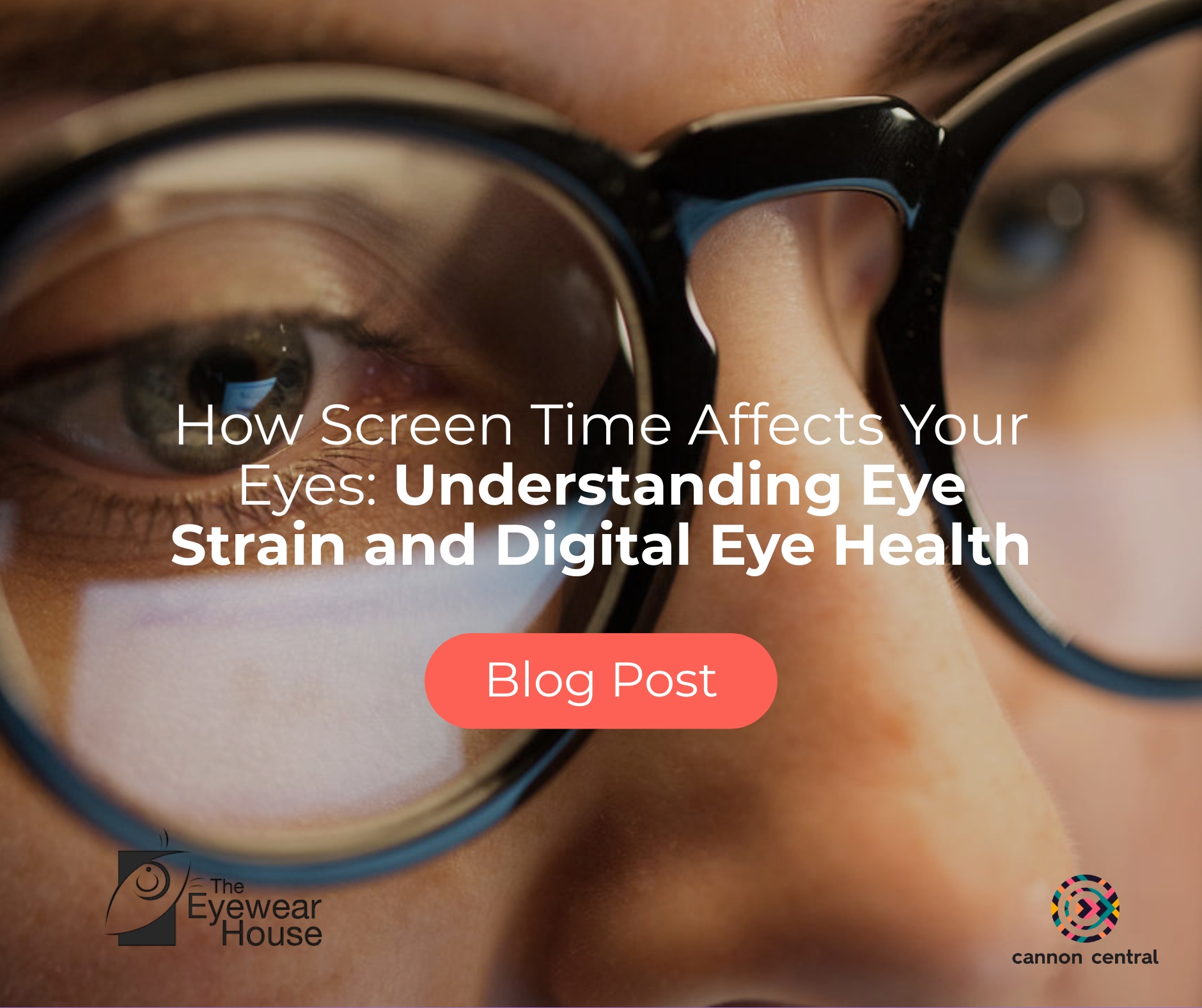 Cannon - Did you know extended screen time can cause digital eye strain ...