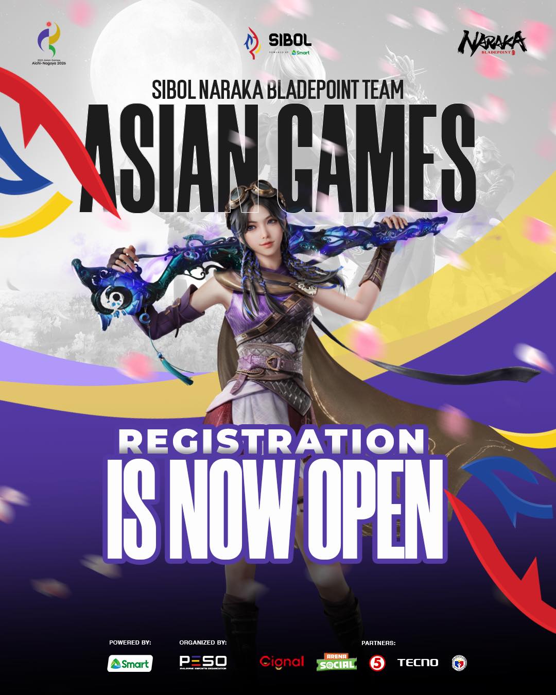 SIBOL - Registration is now OPEN for NARAKA: BLADEPOINT for TEAMS! ⚔️ # ...