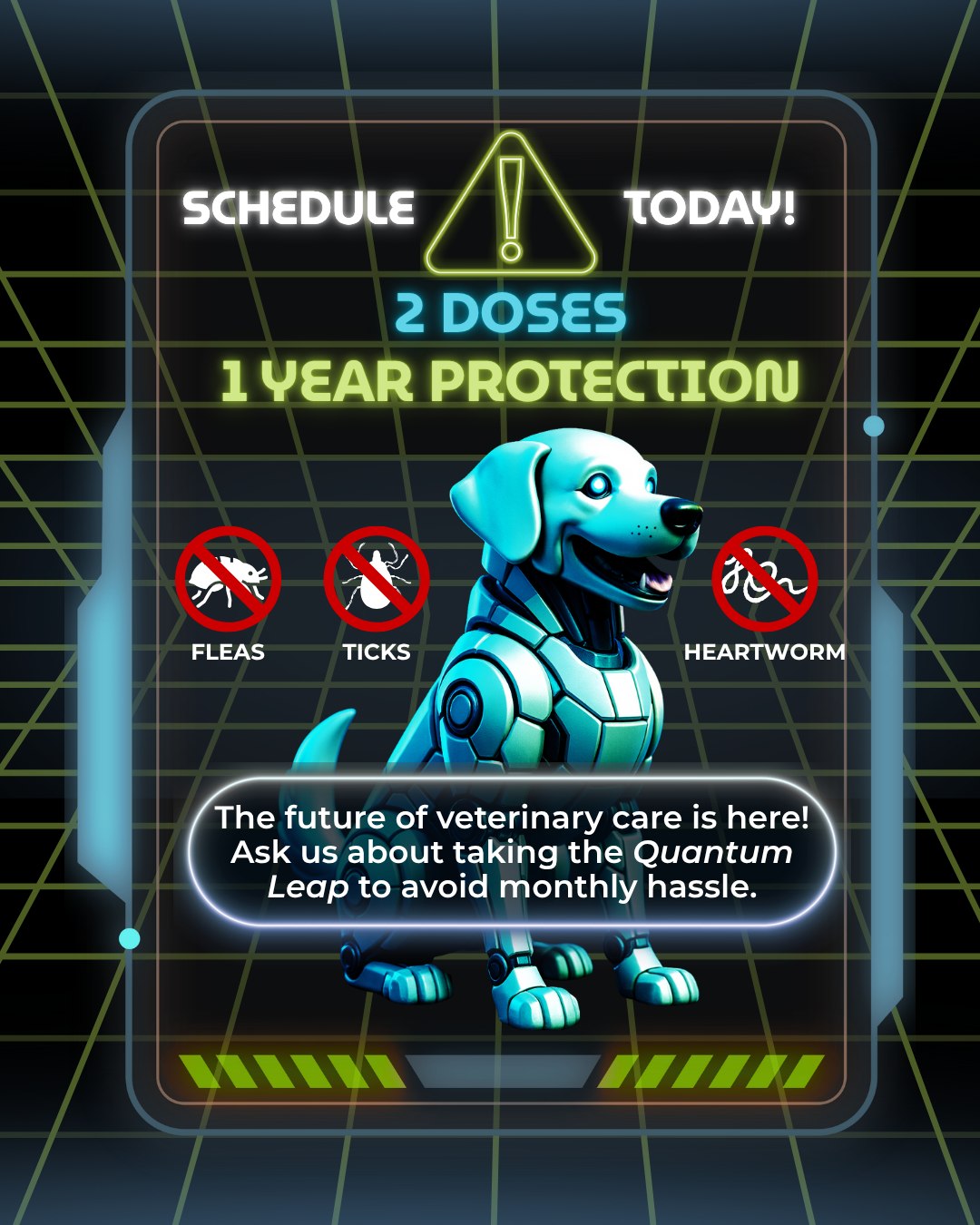 Healthy - 🐾 Two doses for one year of protection! Take the Quantum Leap ...