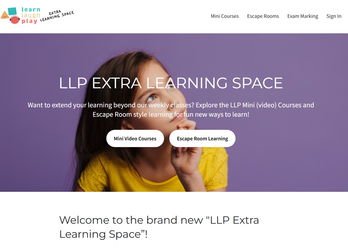 📣 LLP EXTRA LEARNING SPACE - UPDATE 📣... - Learn Laugh Play | Facebook