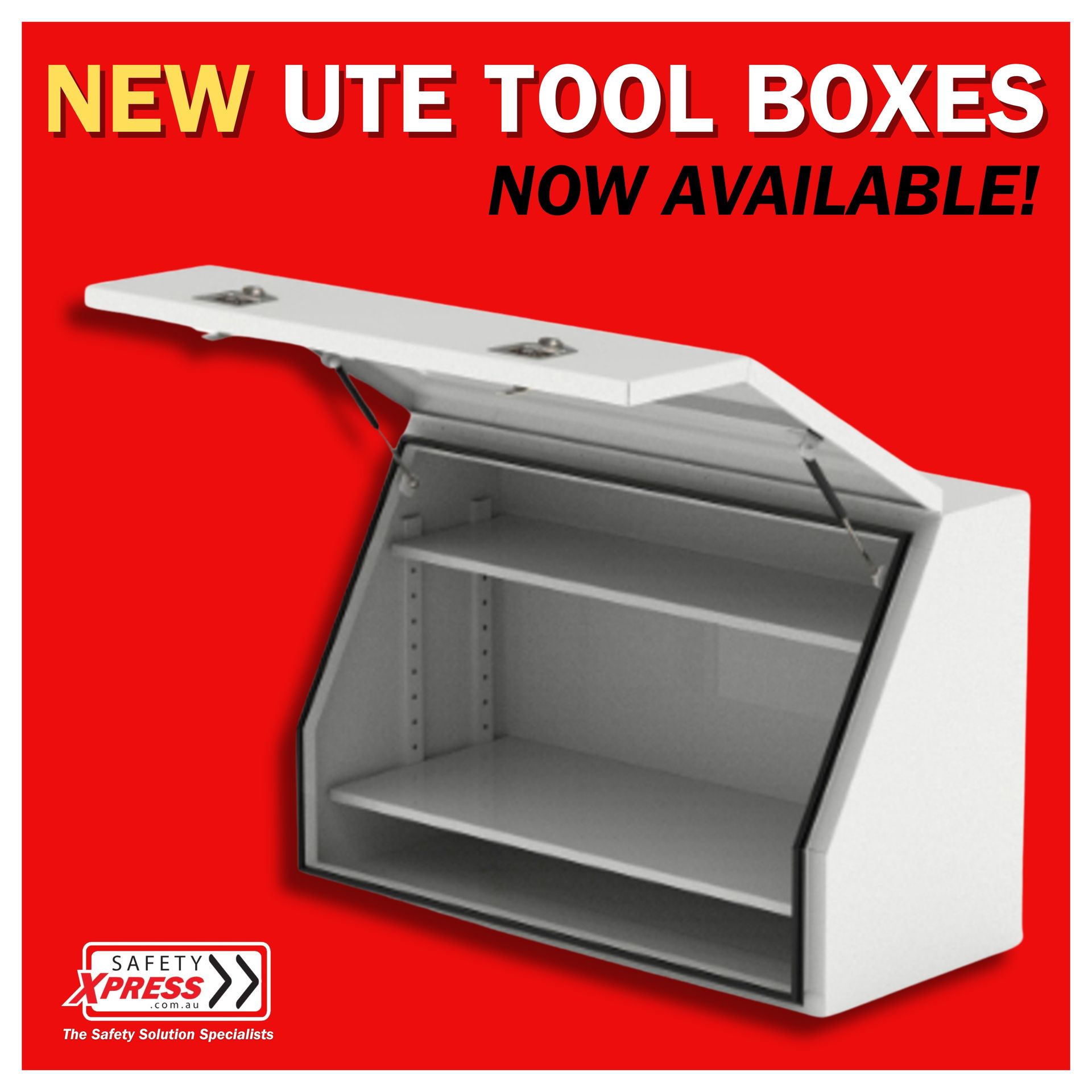 Safety - New Ute Tool Boxes are now available! Built tough for tradies ...