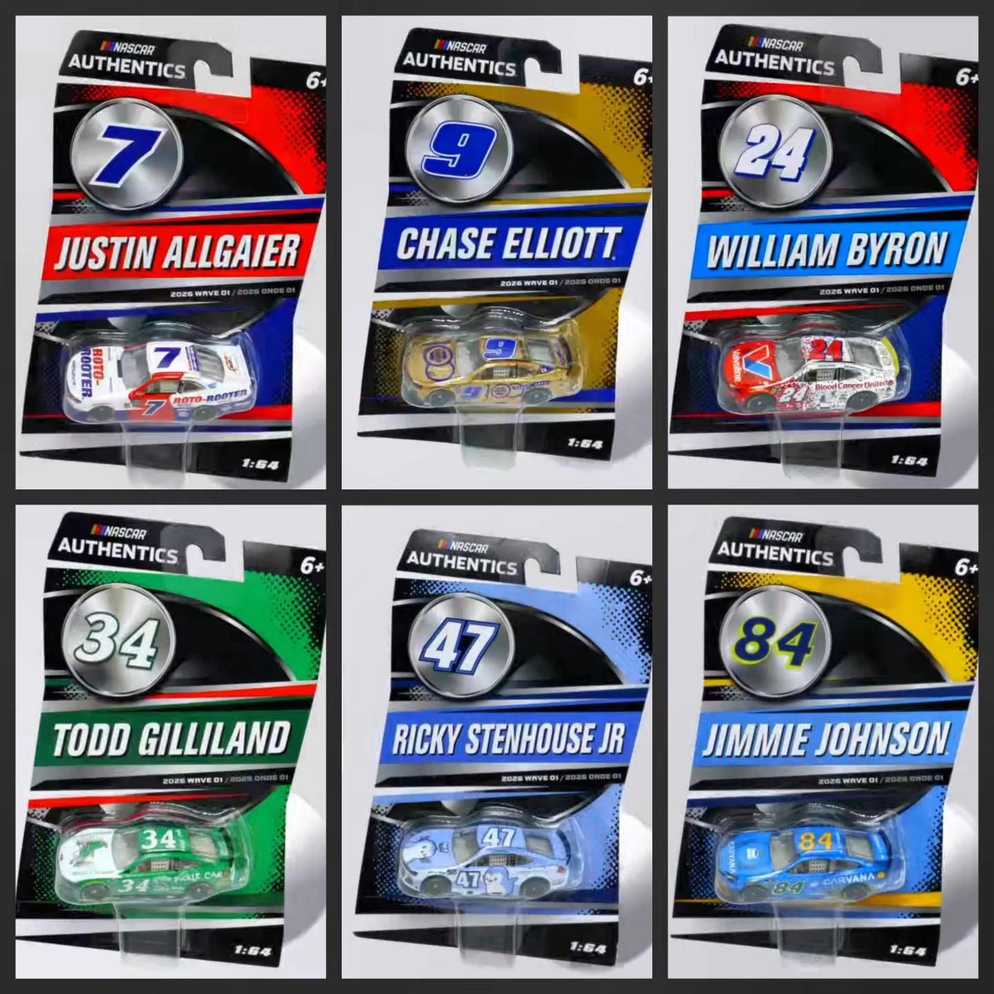 🚨 2026 NASCAR Authentics Wave 1 – First Look! 🚨 Lionel Racing