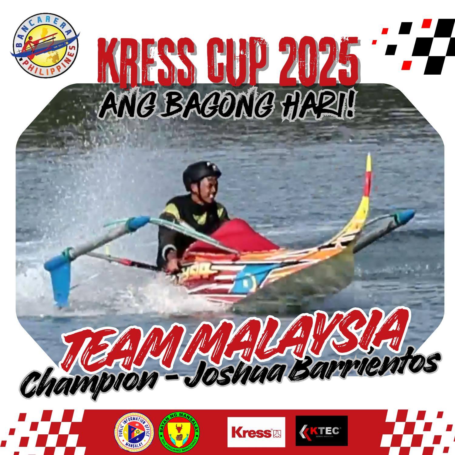 Sports - Joshua Barrientos Champion 2 Million Peso Race Team Malaysia ...