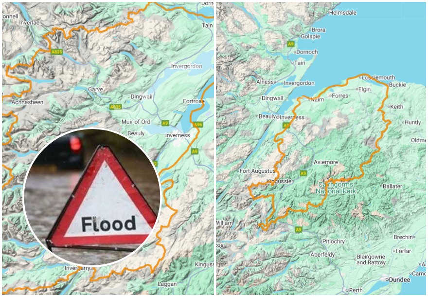 The Inverness - SEPA issues flood alerts across parts of the Highlands ...