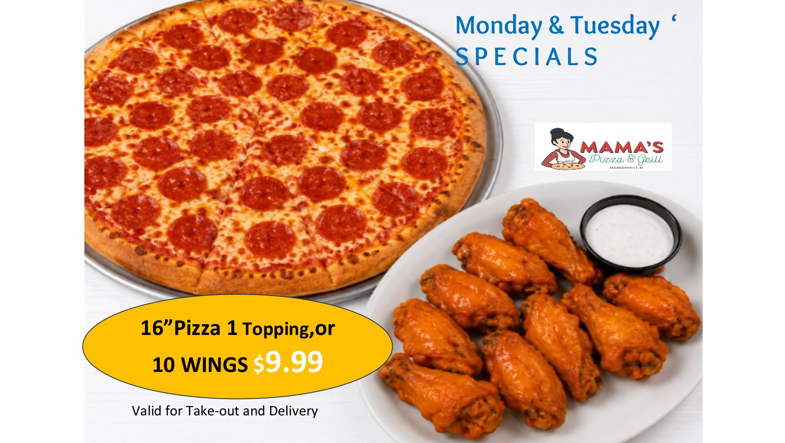 Mama's Pizza and Grill | Jacksonville FL