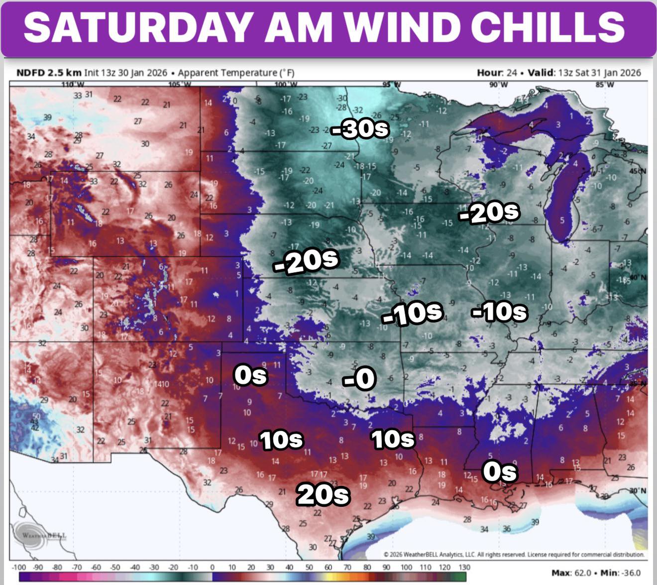 Saturday Morning Wind Chills…... - POW Ponder on Weather | Facebook