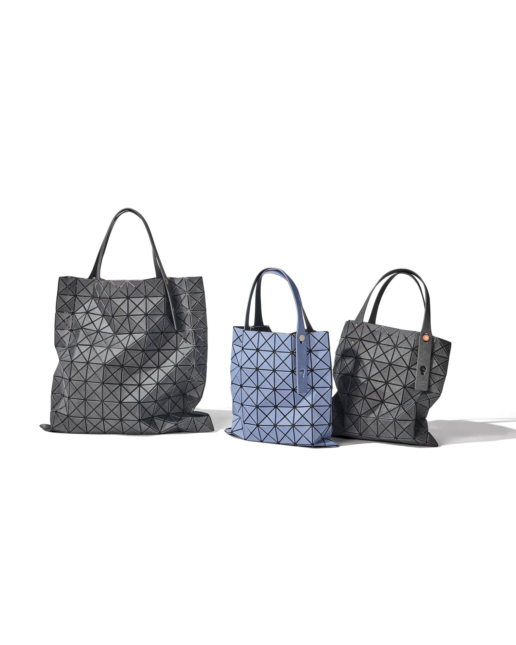 Denim meets geometry.​ Discover the latest drops from BAO BAO