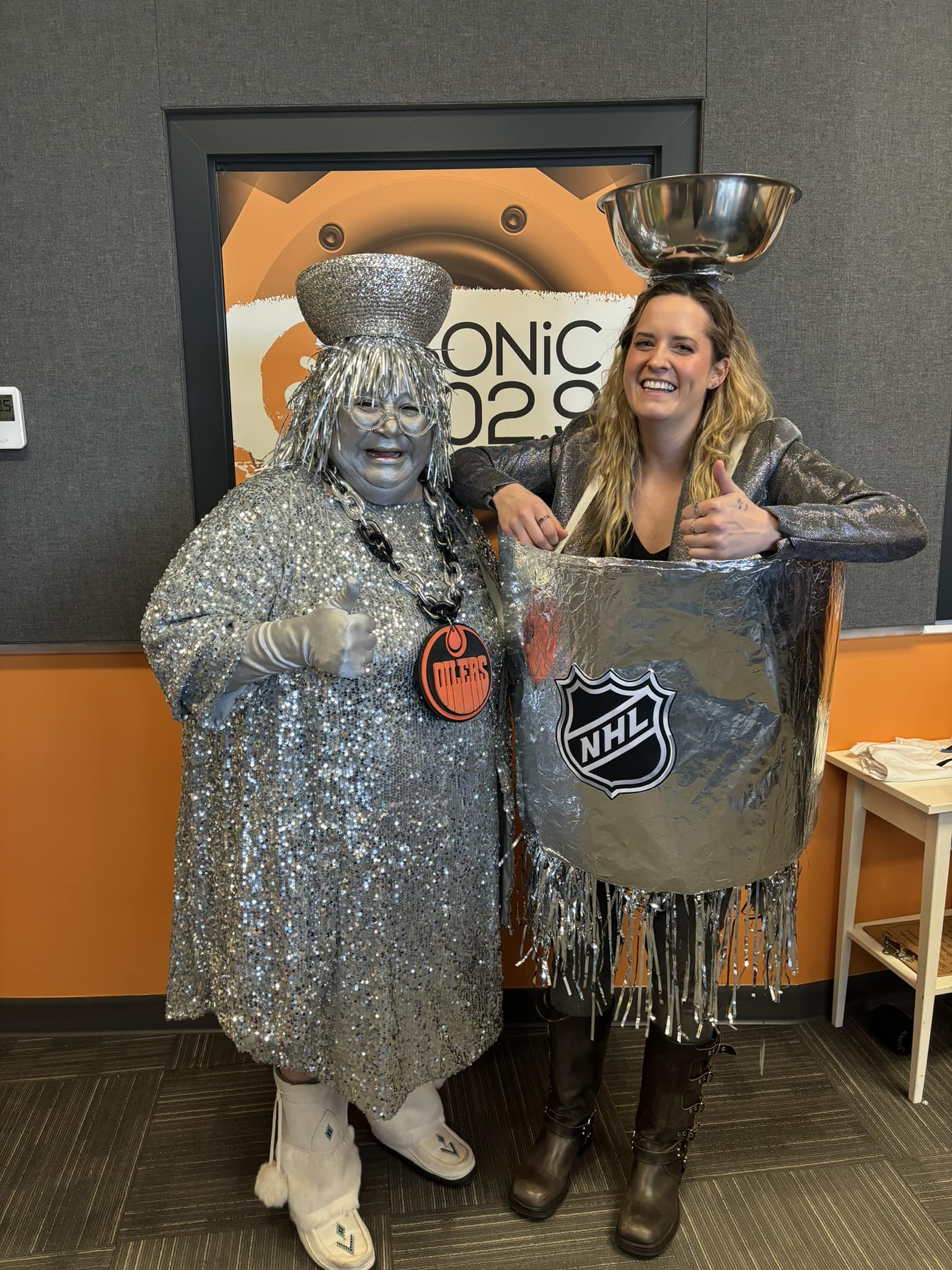 Iconic Oilers fan Mama Stanley says she's lost weight this year so she can be 