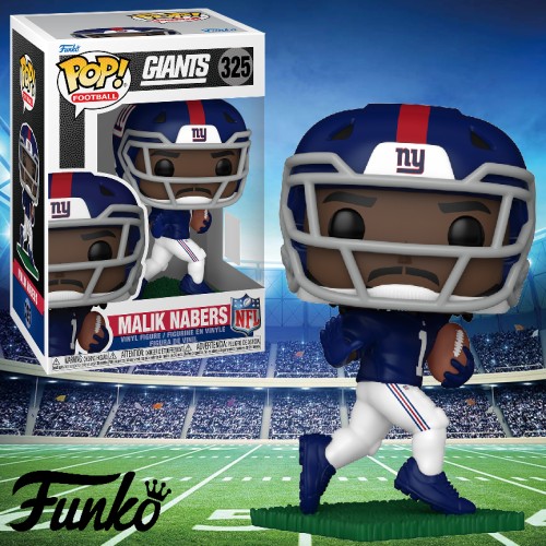 CLARKtoys.com - Draft POP! Malik Nabers, wide receiver for the New York ...