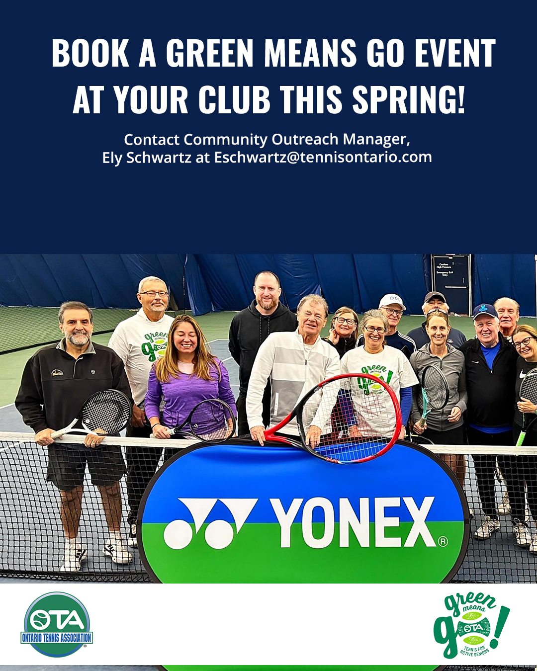 Ontario - Green Means Go Kicks Off 2025 at Sobeys!🎾 The first Green ...