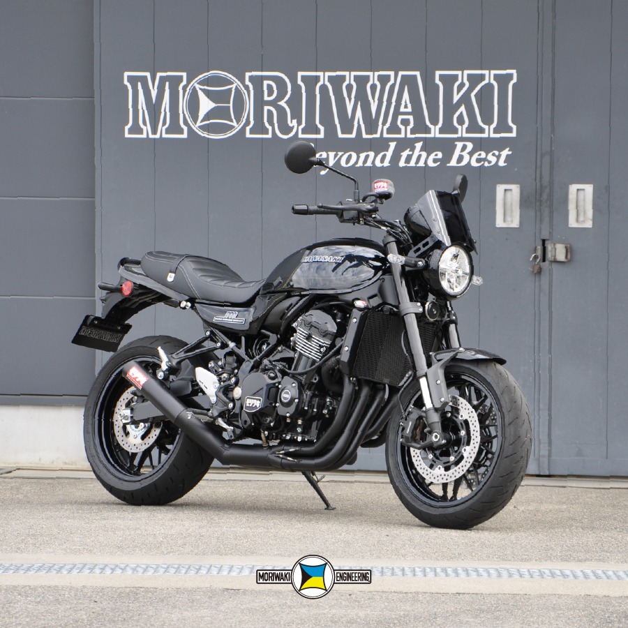 Z900RS '26-】フルエキゾースト「ONE-PIECE BLACK」 JMCA加速騒音試験