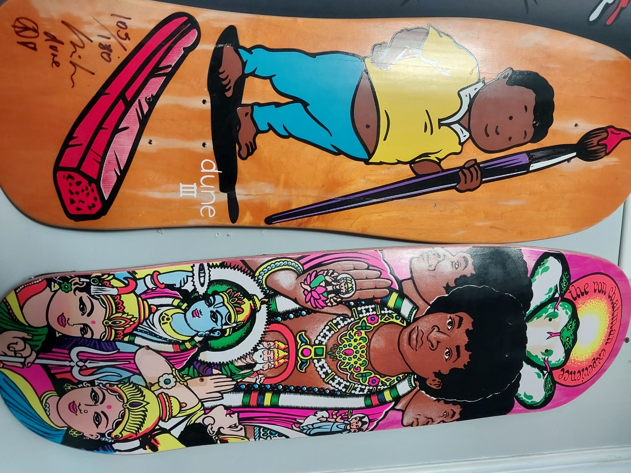 Looked up the first deck I ever got. Ron Chatman 60/40. 1996. What 