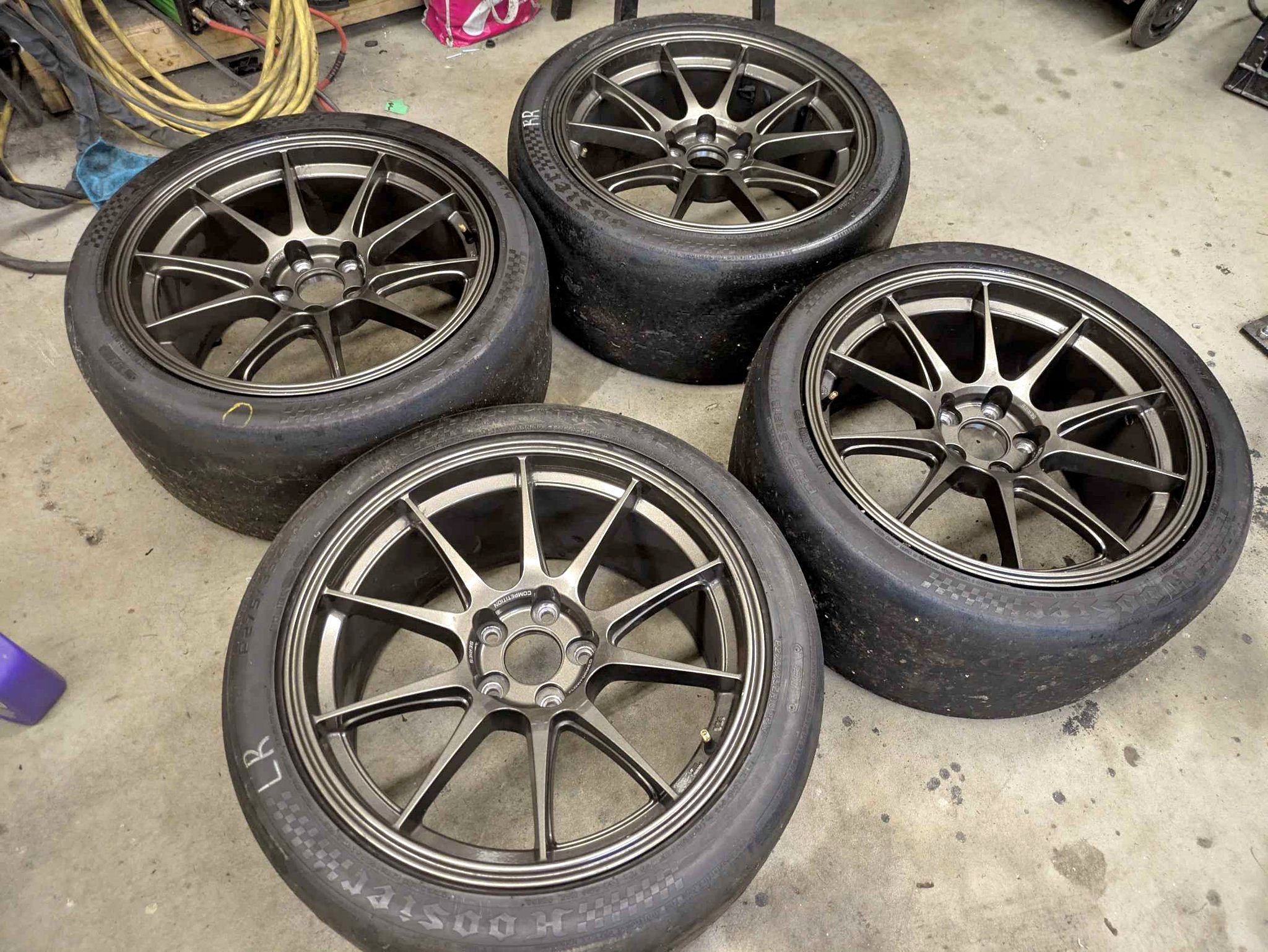 Fast fc09 18x9.5 with Hoosier tires - Car Wheels, Tires & Parts ...