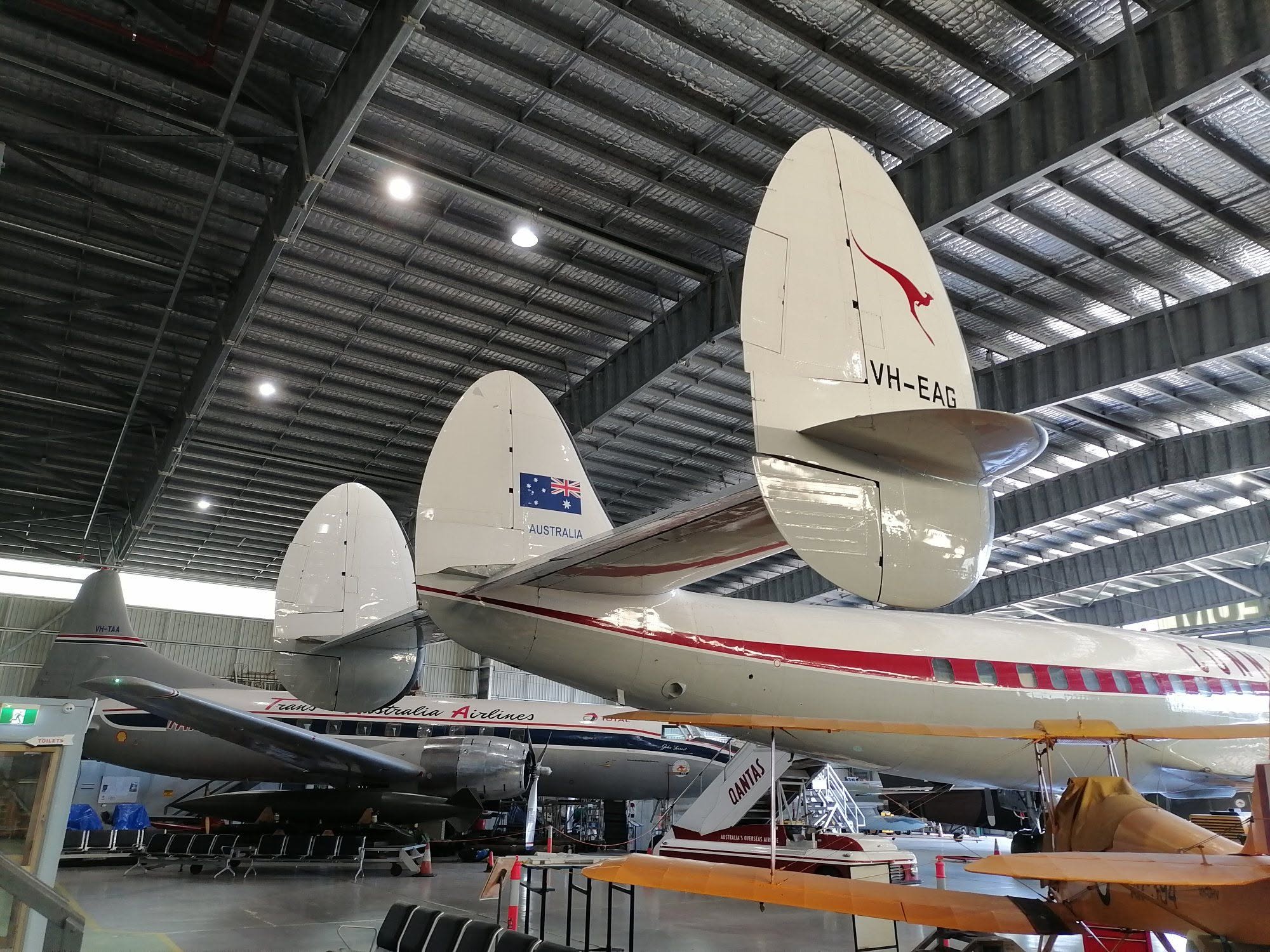 Lockheed L-1049G Super Constellation at HARS Aviation Museum