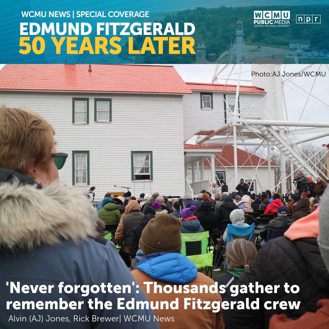 WCMU - The 29 men who died in 1975 on the Edmund Fitzgerald were ...