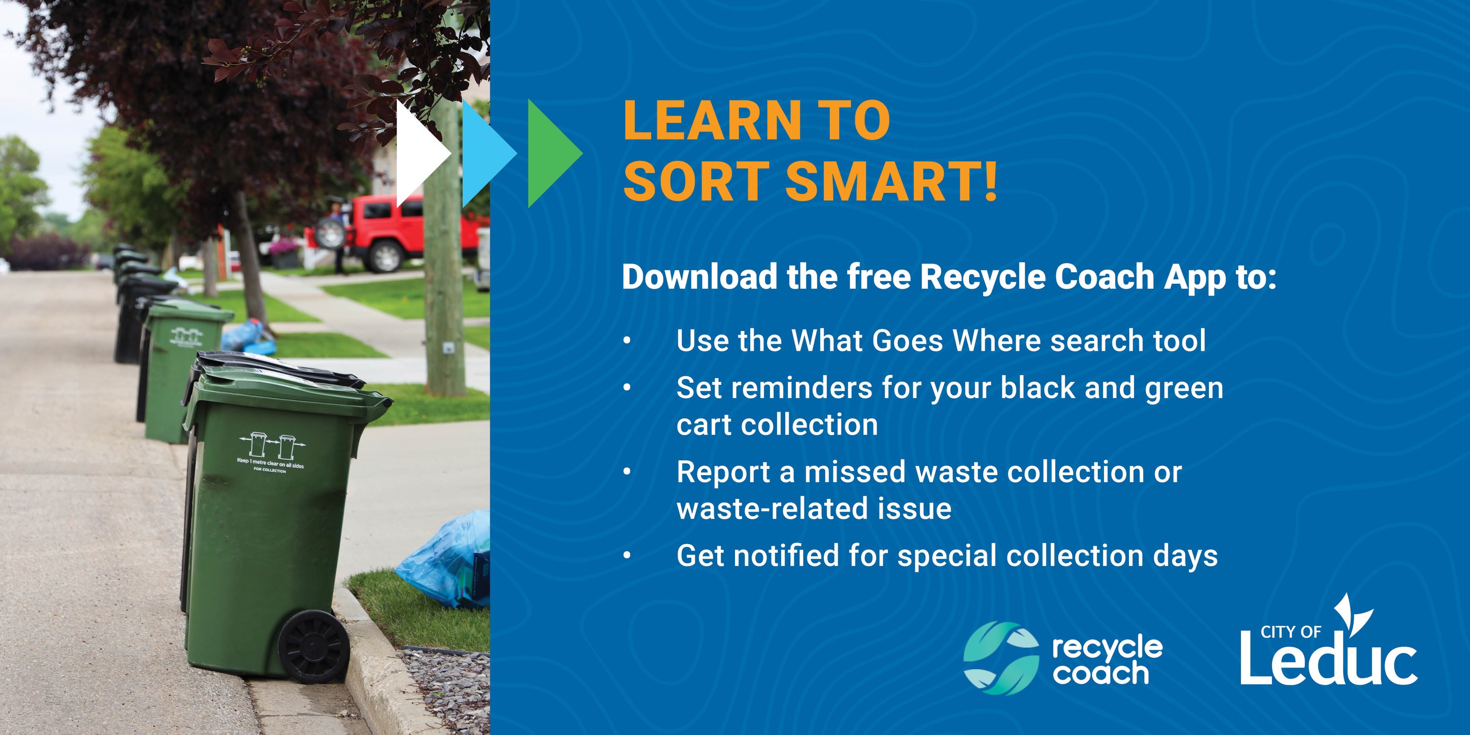 City - Not sure what goes where? Download the Recycle Coach app and ...