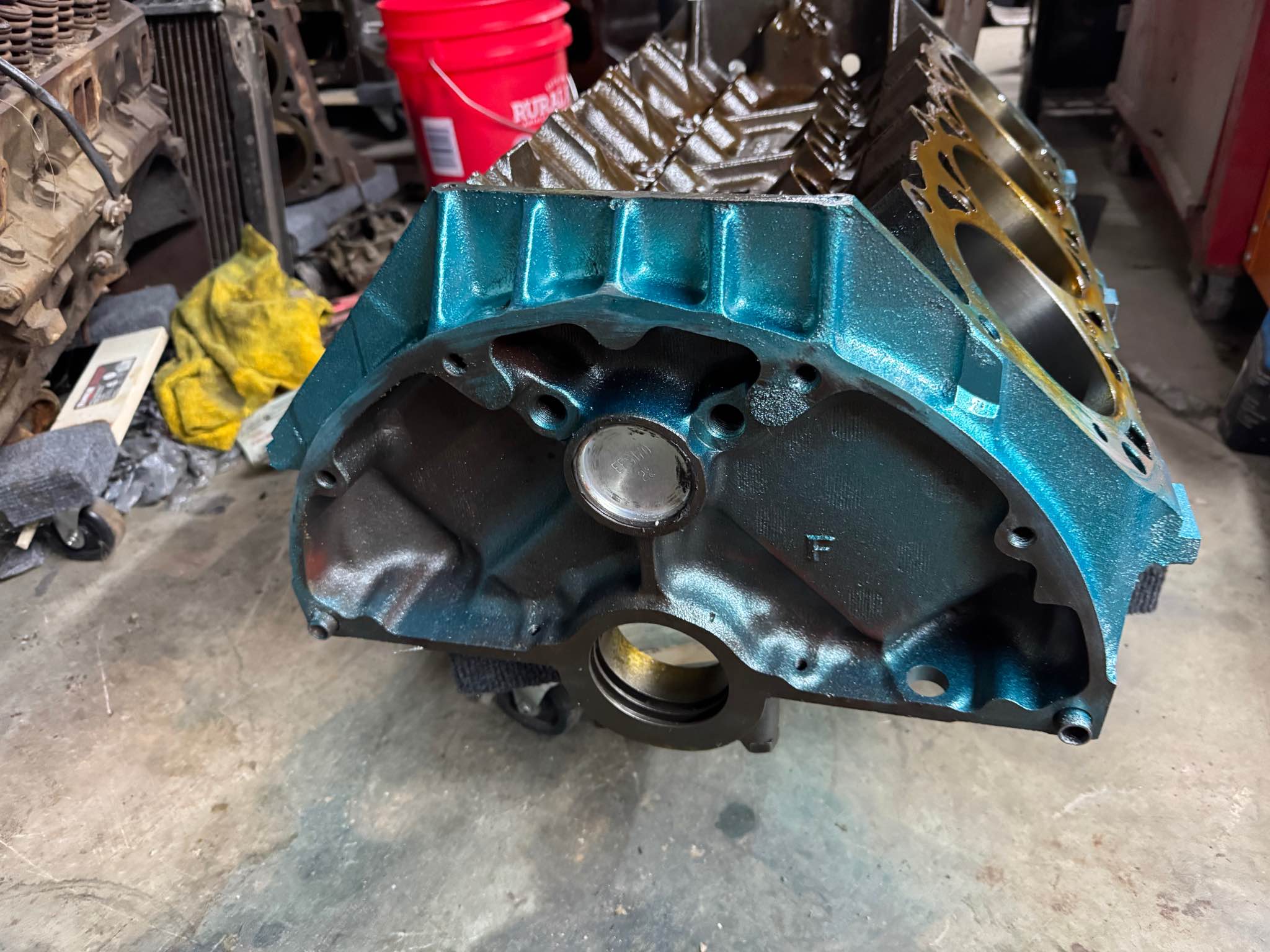 Freshly machined AMC 401 engine block - Car Engines & Engine Parts ...