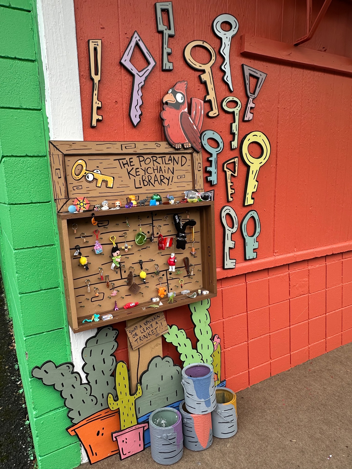 Bright - The famous Portland keychain library has officially relocated ...