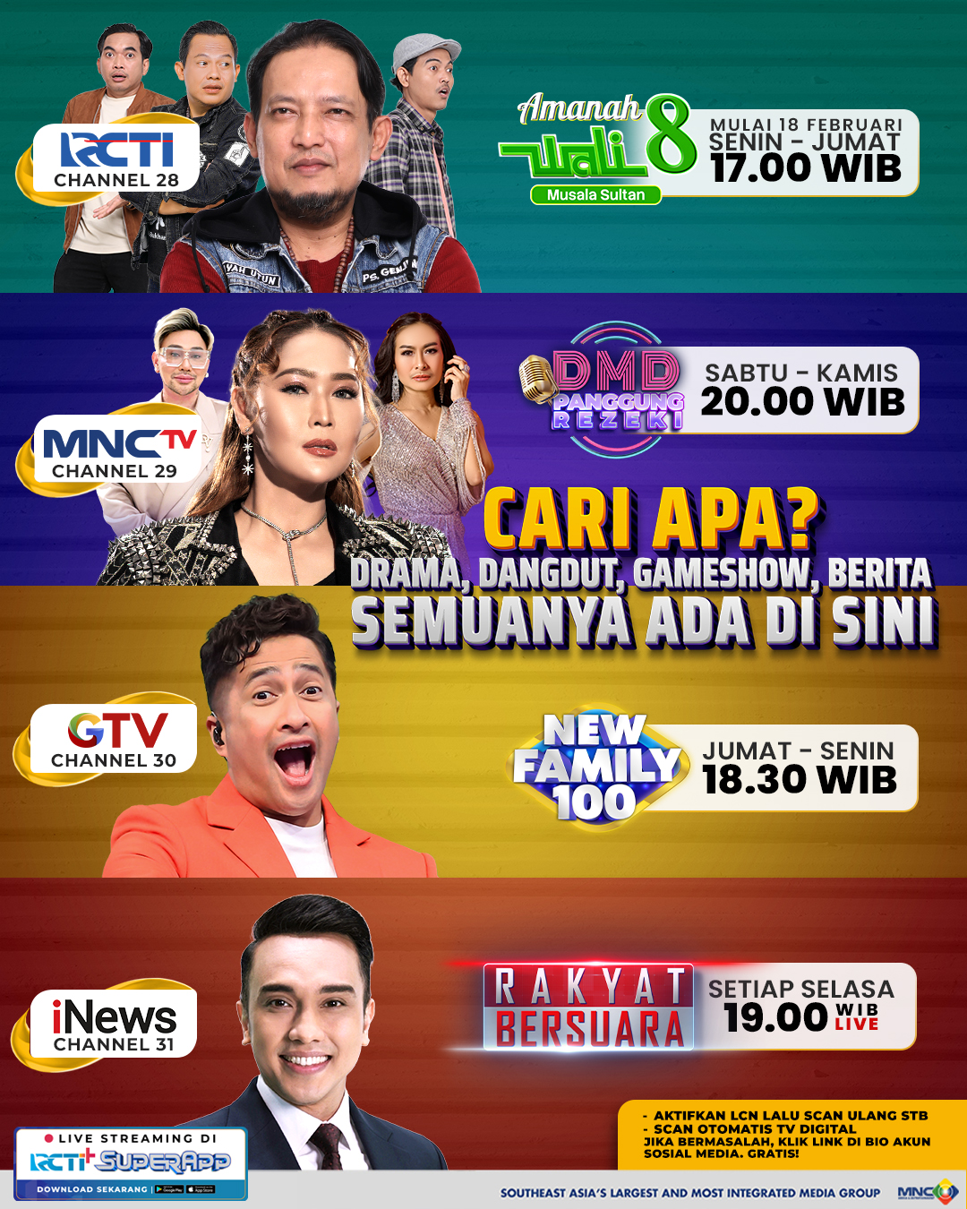 GTV - Indonesia - Full keceriaan BIG MOVIES CANDYLAND pagi ini spesial ...