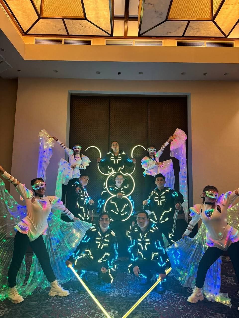 Pyrotronics Fire Tron Led Dancers