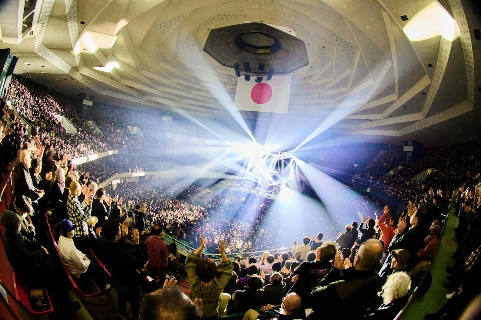 Still riding the high from playing Nippon Budokan last week… and