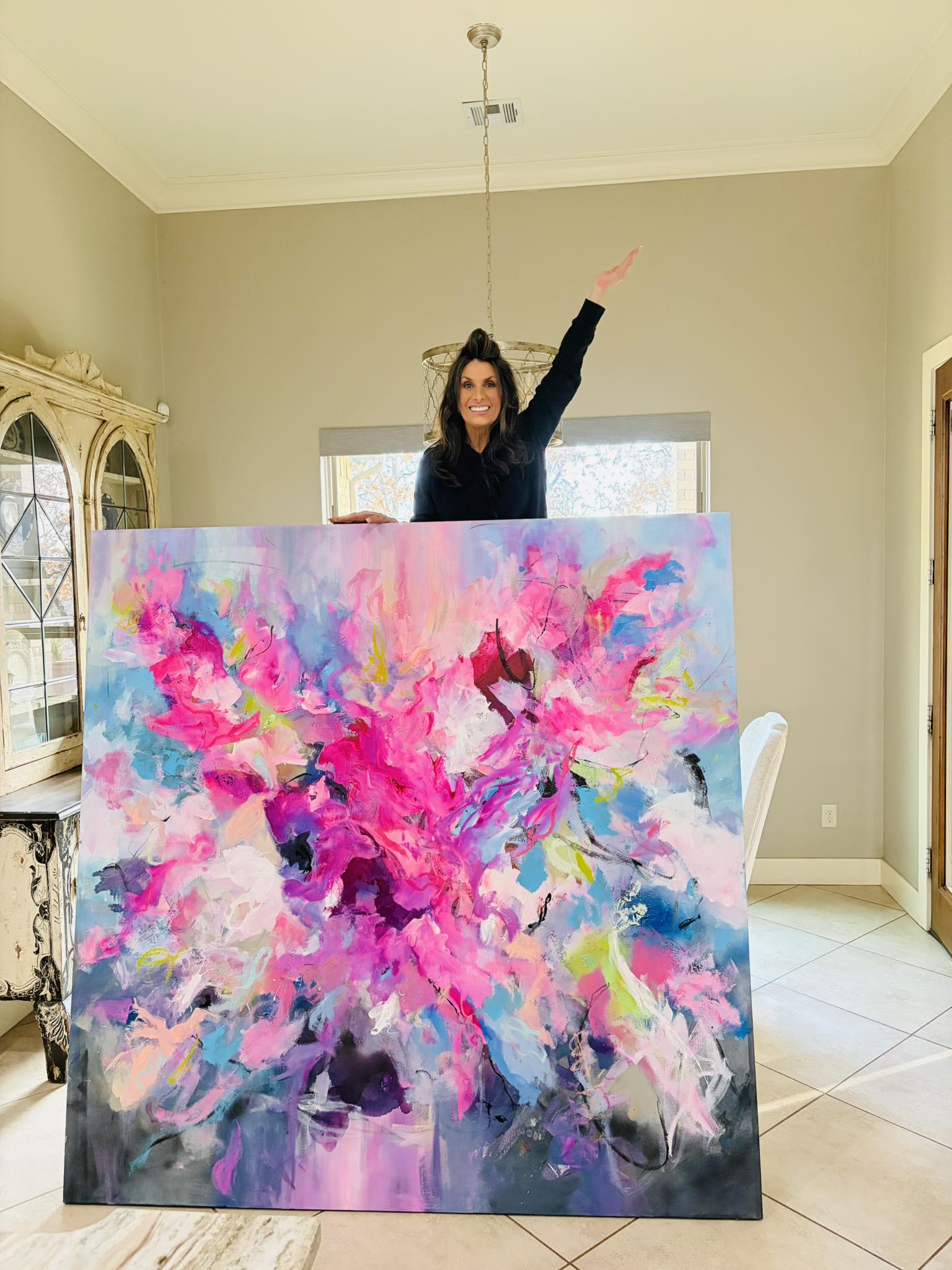 Robin - 💕What I Do for Fun💕 This is my largest painting to date 6ftx6ft ...