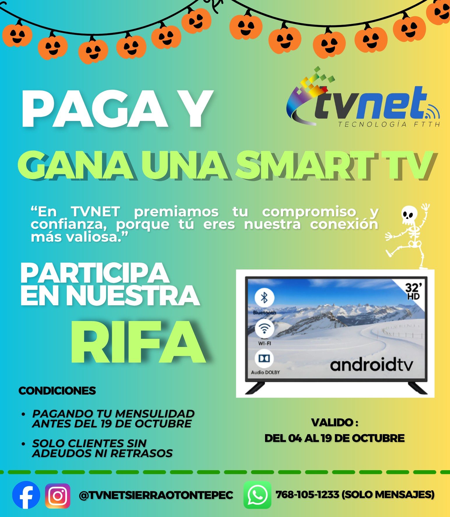 TVNET - 🎉📺 ¡En TVNET premiamos tu lealtad! 📺🎉 Paga tu... | Facebook
