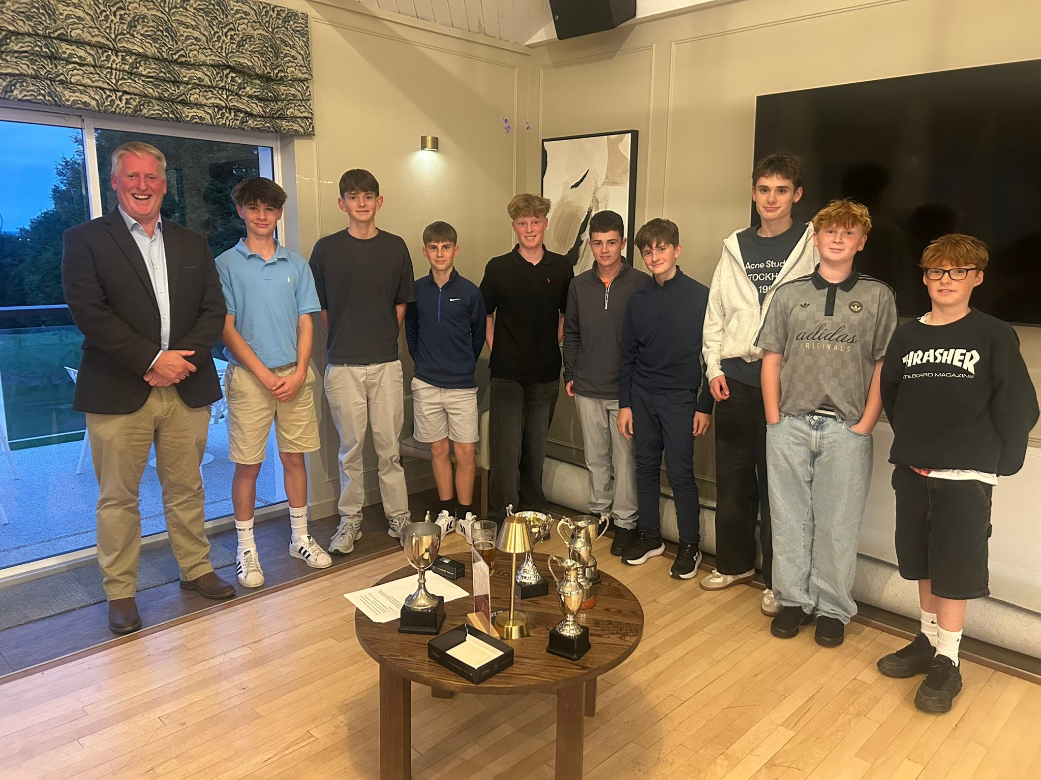 Truro - The Final Day & Presentation of Prizes Sam Hawkey, Thomas ...