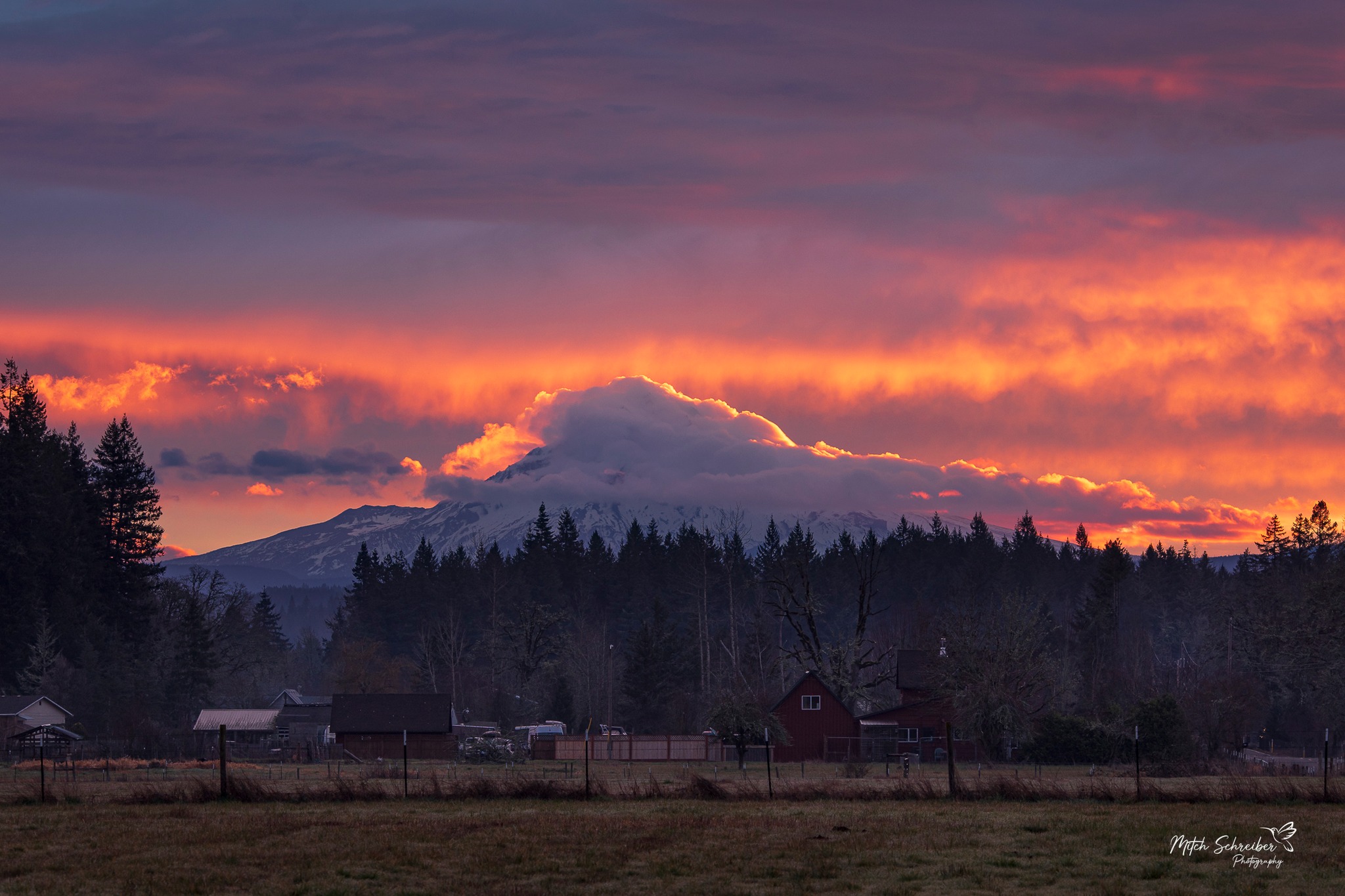 Mitch - ~Mount Hood Sunrise~ Rural Oregon City Gosh I loved this ...