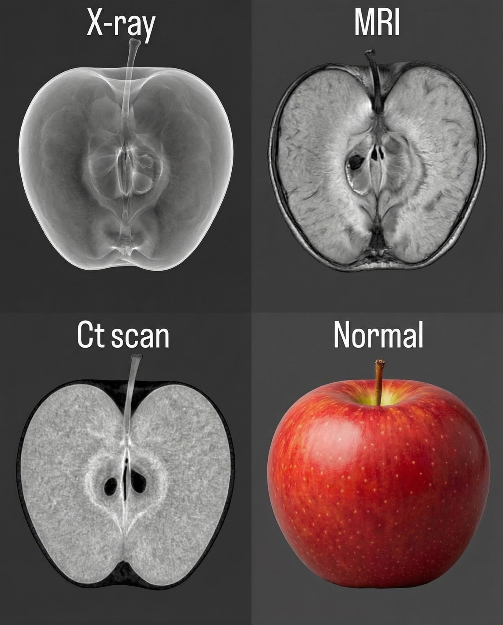 Genius Club - The apple, seen four different ways | Facebook