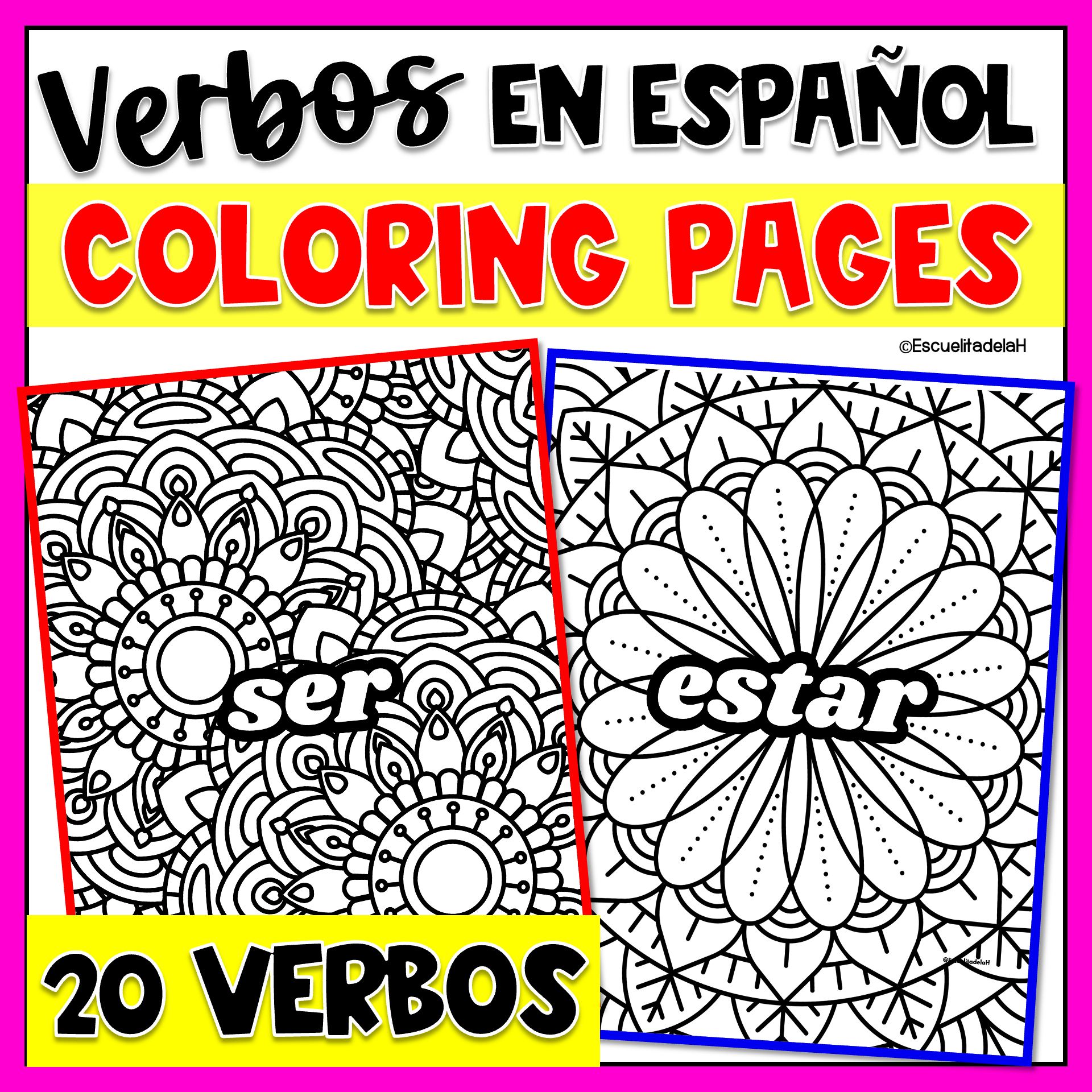 Aprender verbos en español también... - Escuelita de la H | Facebook