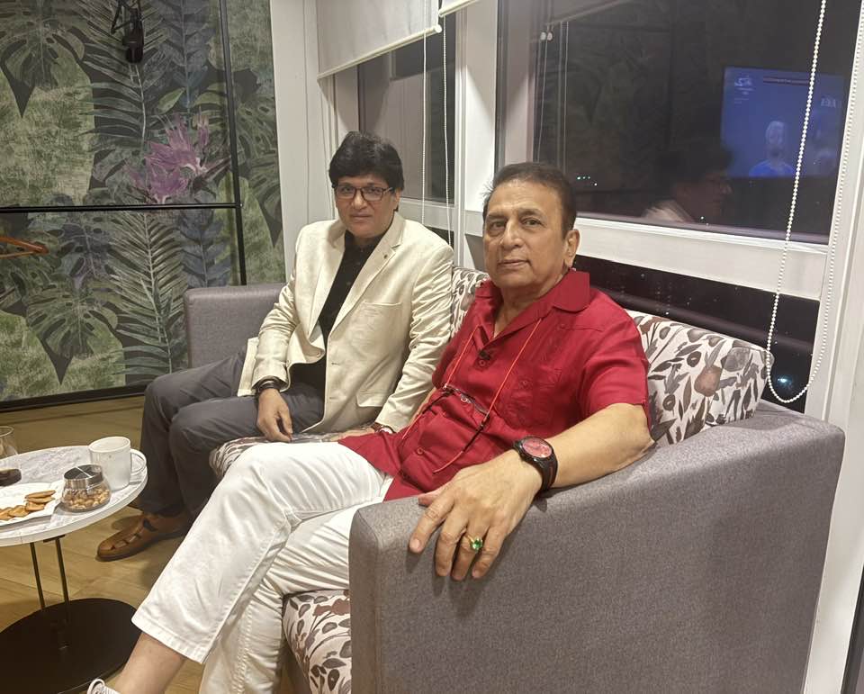 Gautam - This man is omnipresent and simply unbelievable !! Today he is ...