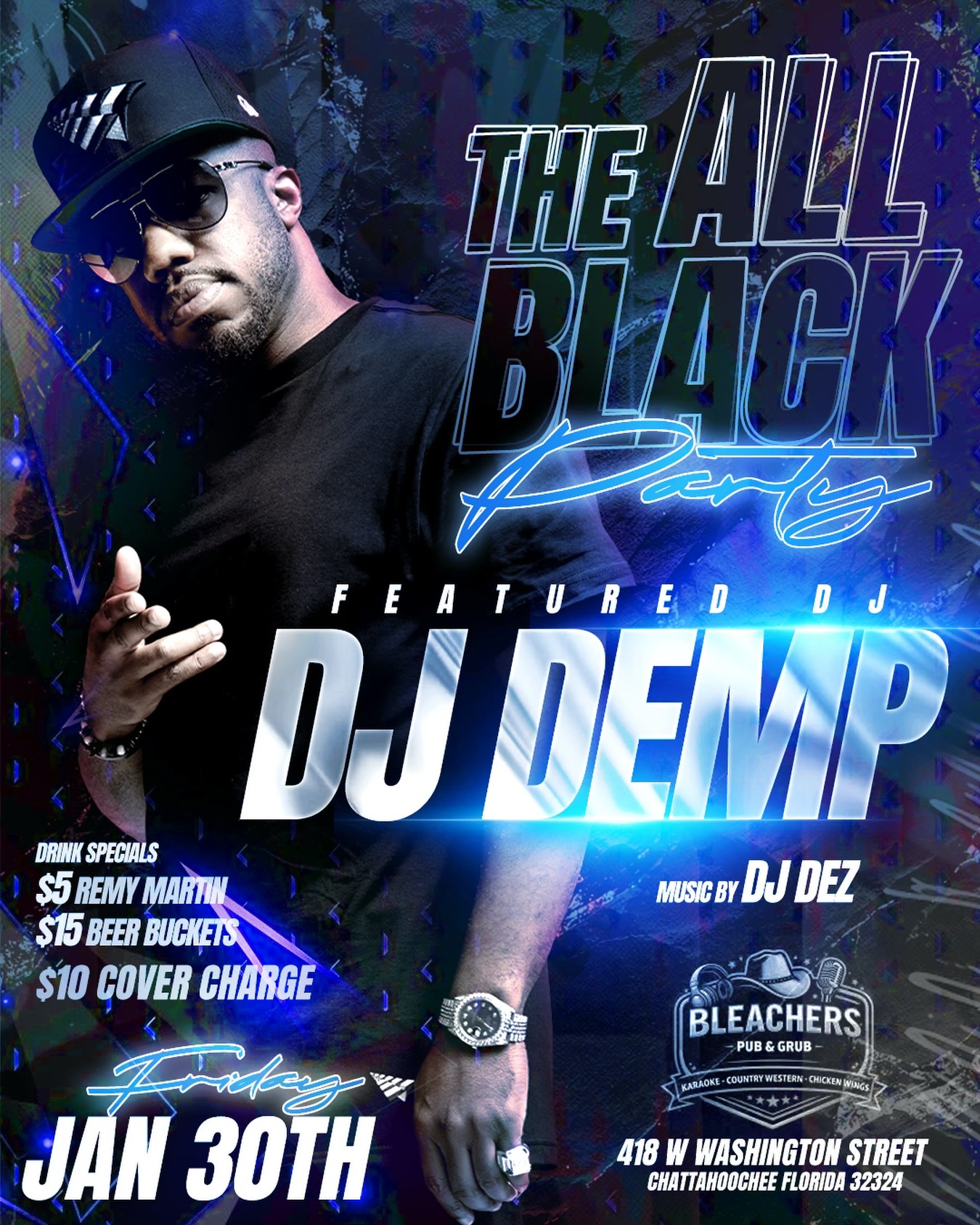 DJ DEMP - THIS FRIDAY🎥🎬‼️ THE ALL BLACK PARTY 🖤 Featuring... | Facebook