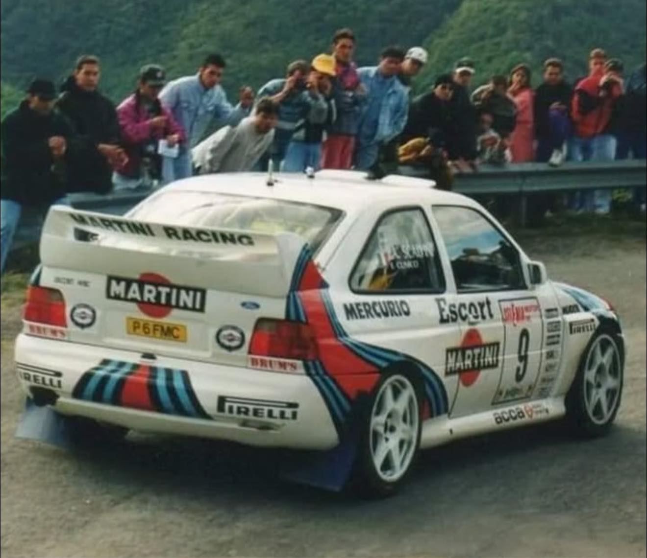 Cunico - Scalvini Ford Escort wrc Rally Sanremo 1997