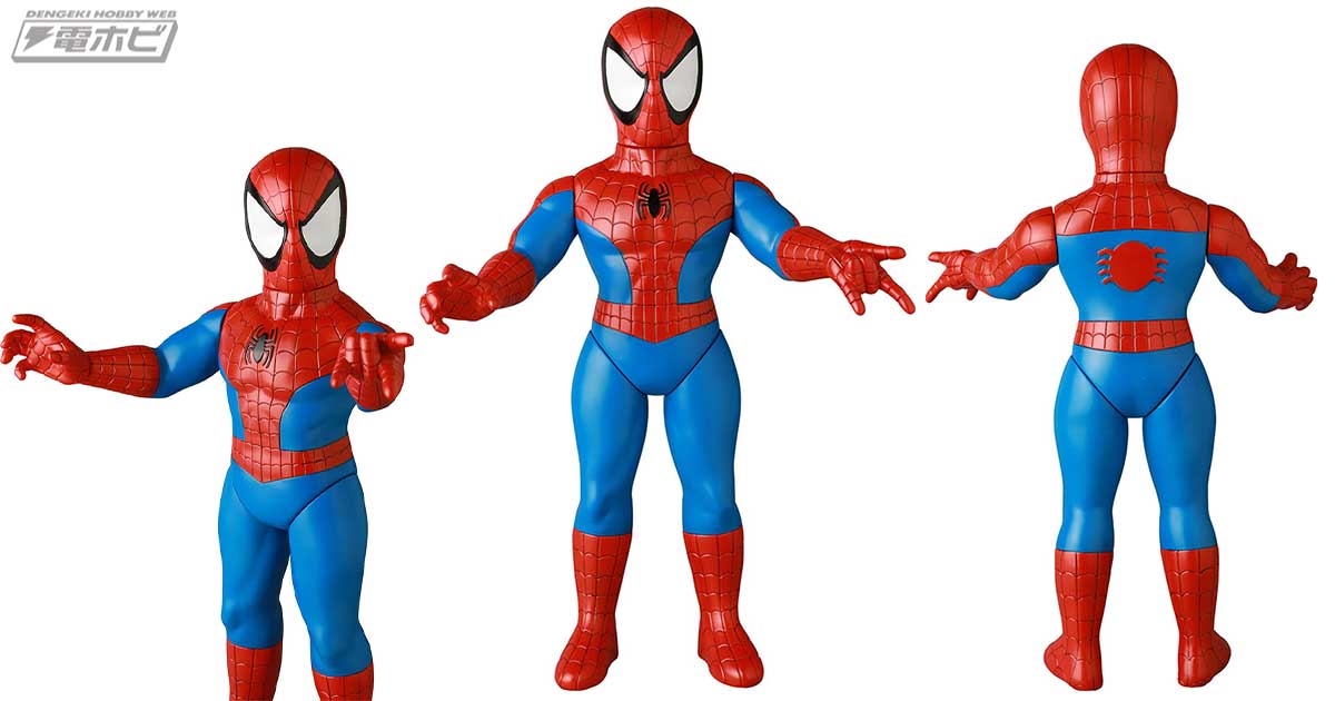 お馴染みクラシックコスチュームの「スパイダーマン」が、メディコム 