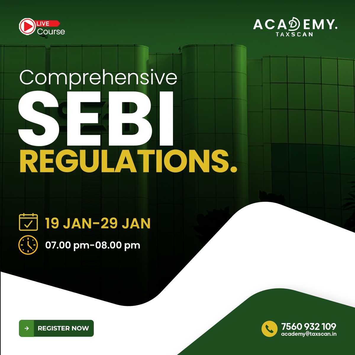 Tax - SEBI Regulations Course! 🔥 📚 Learn SEBI Laws the Simple ...