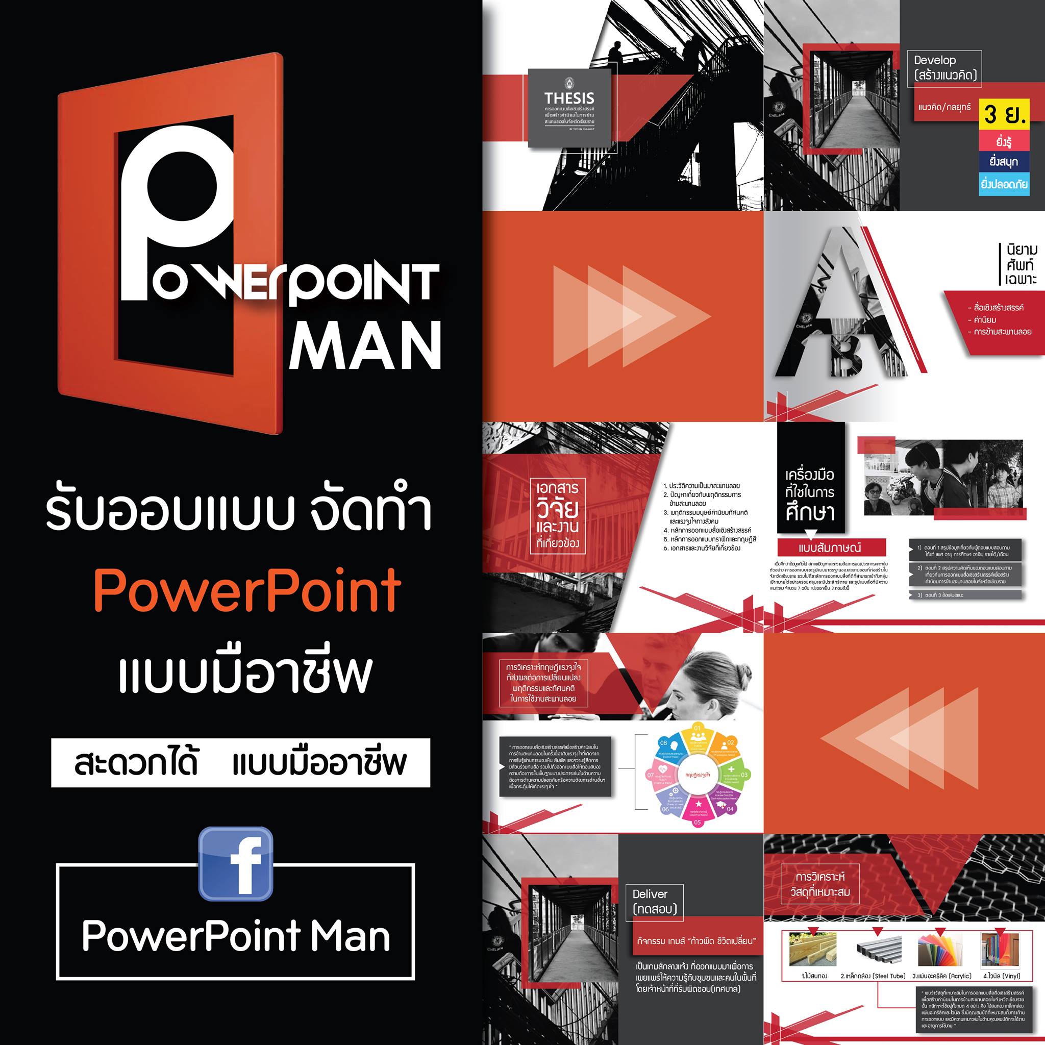 PowerPoint Man - รับออกแบบ จัดทำ พรีเซ้นท์เทชั่น...