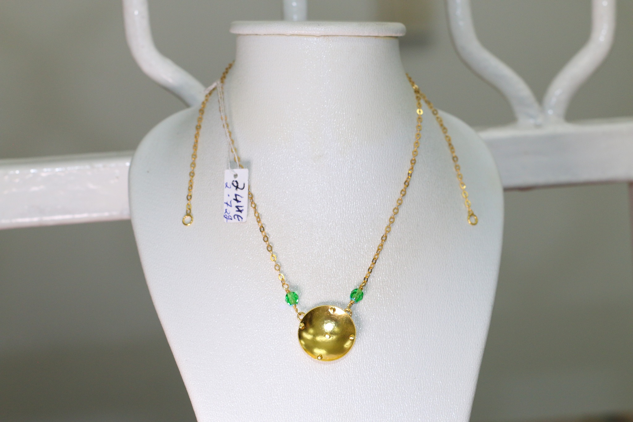 Pendentif Guyane En Acier 316 Doré - Bijou Fantaisie - Sans Chaîne